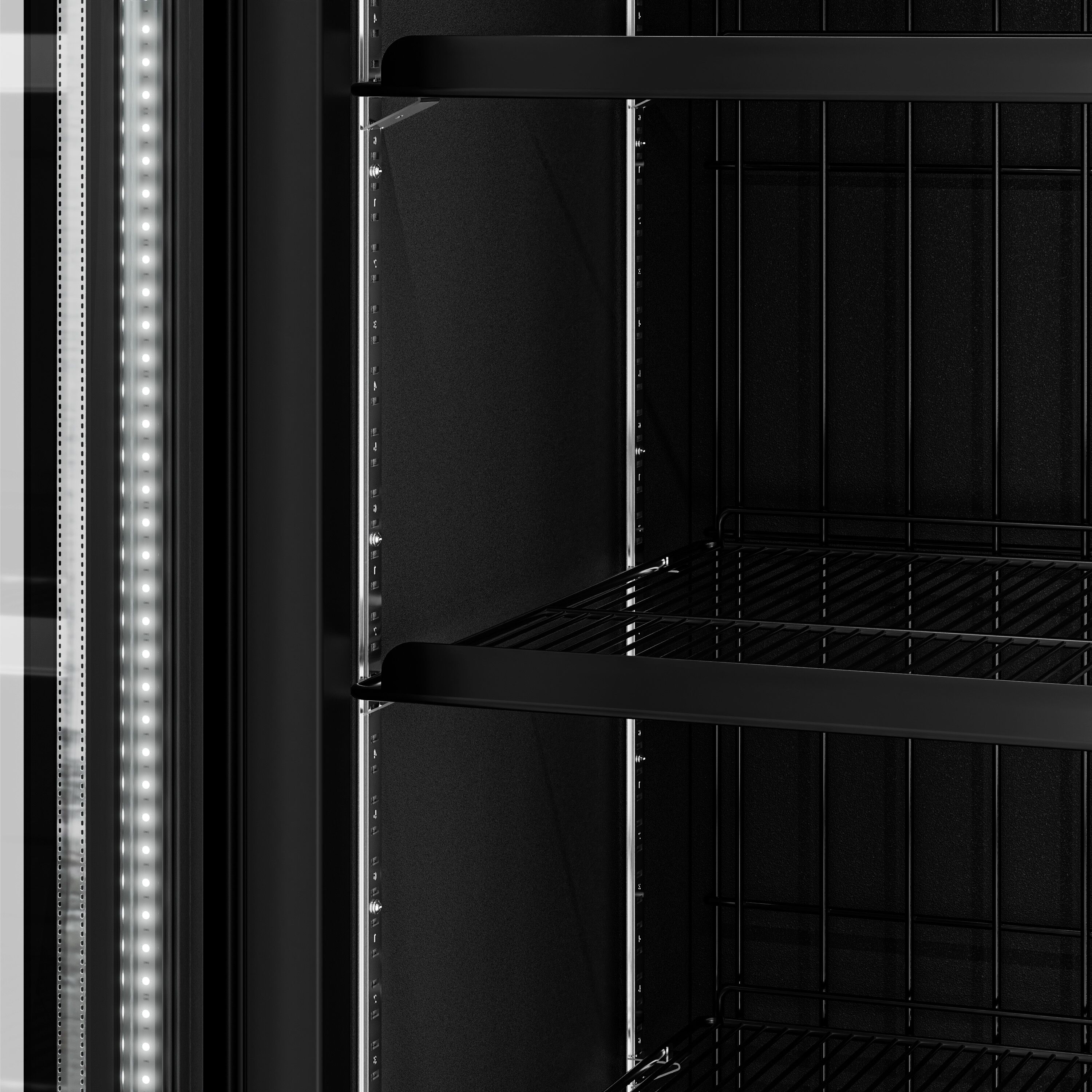 Vitrine réfrigérée à boissons - 1325 litres - avec 3 portes vitrées et écran publicitaire