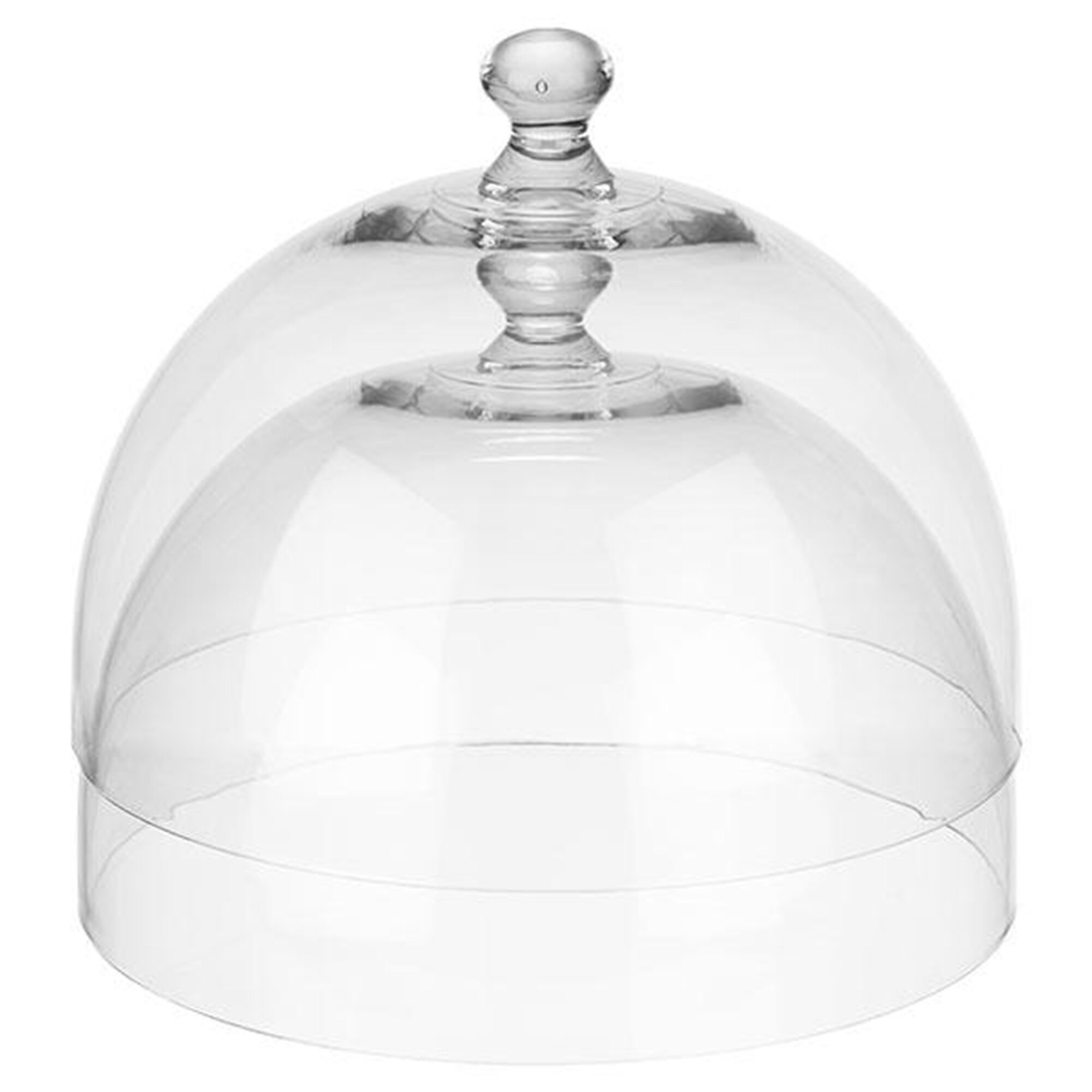 Cloche de conservation - DÔME - Polycarbonate - Ø 300 mm - Hauteur : 220 mm - ronde