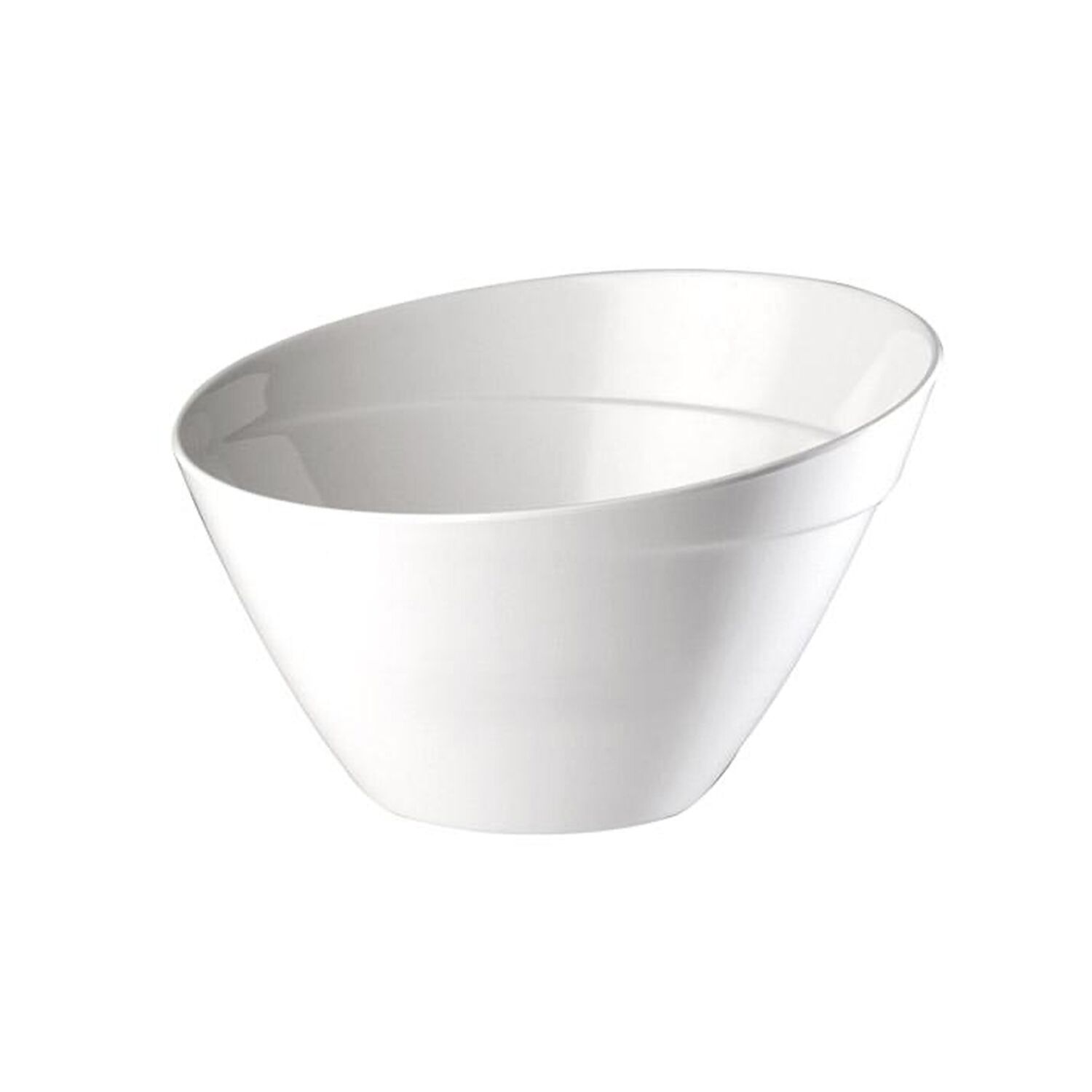 (6 pcs) Coupe - BALANCE - Mélamine - 400ml - carré - 145x145mm - Profondeur : 90mm - Blanc