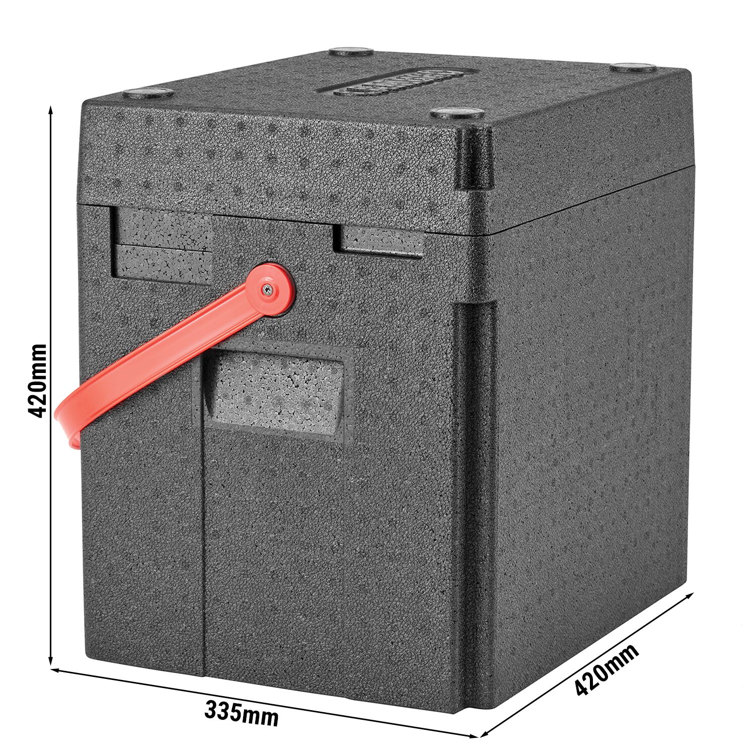 CAMBRO | CAM GOBOX® - Dryckesbox med bärrem - röd bärrem