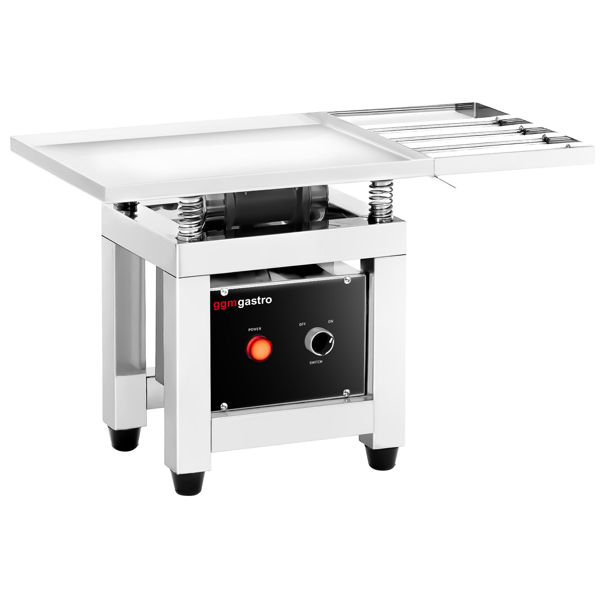 Table vibrante pour chocolat - 30 Watt - max. 30 kg - inox 