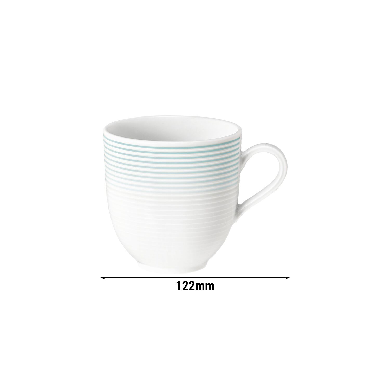 (6 st.) Seltmann Weiden - mjölk kaffekopp Tulpe - 0,37 liter