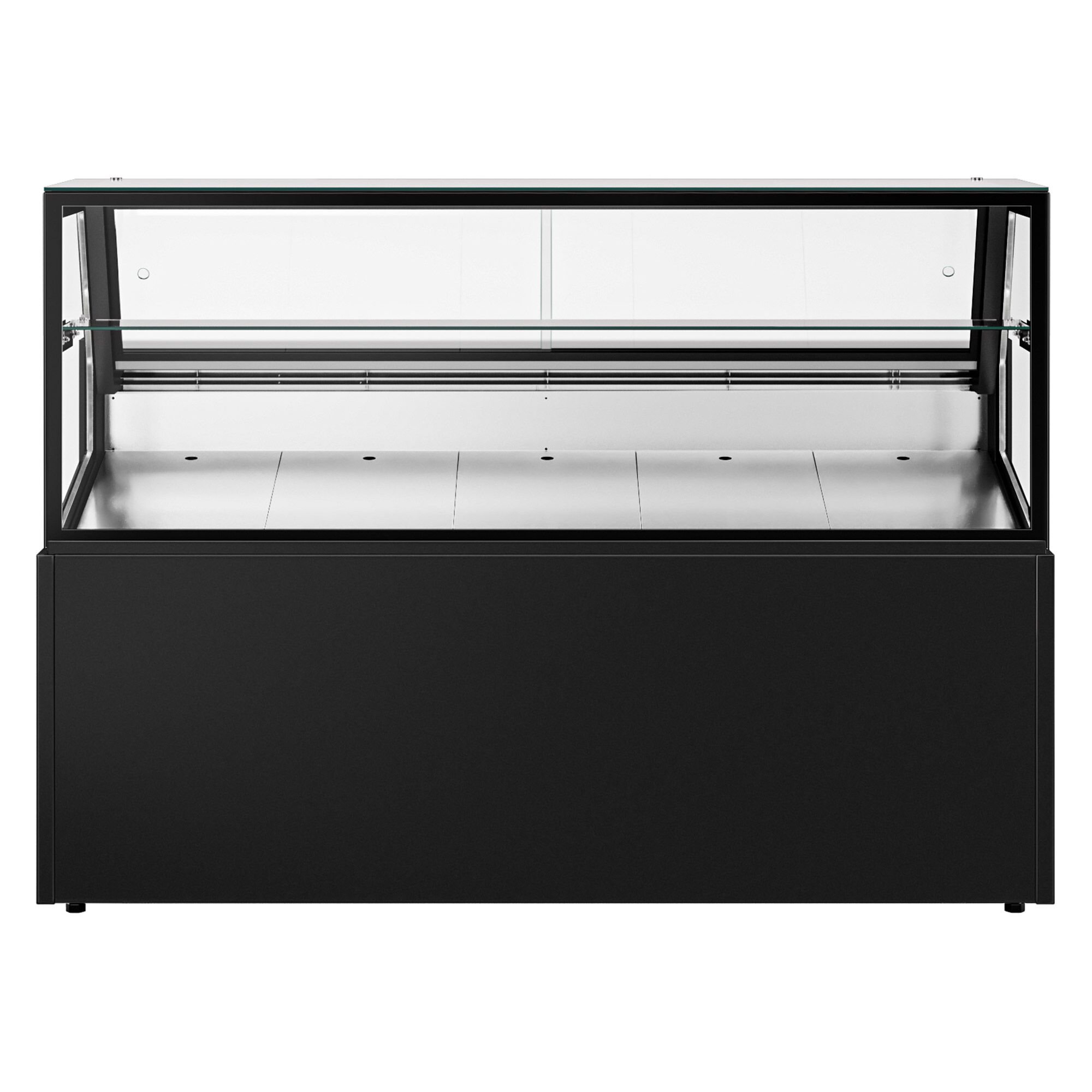 Comptoir réfrigéré - 1580x910mm - +0/+5°C - 230L - 1 étagère - Double vitrage