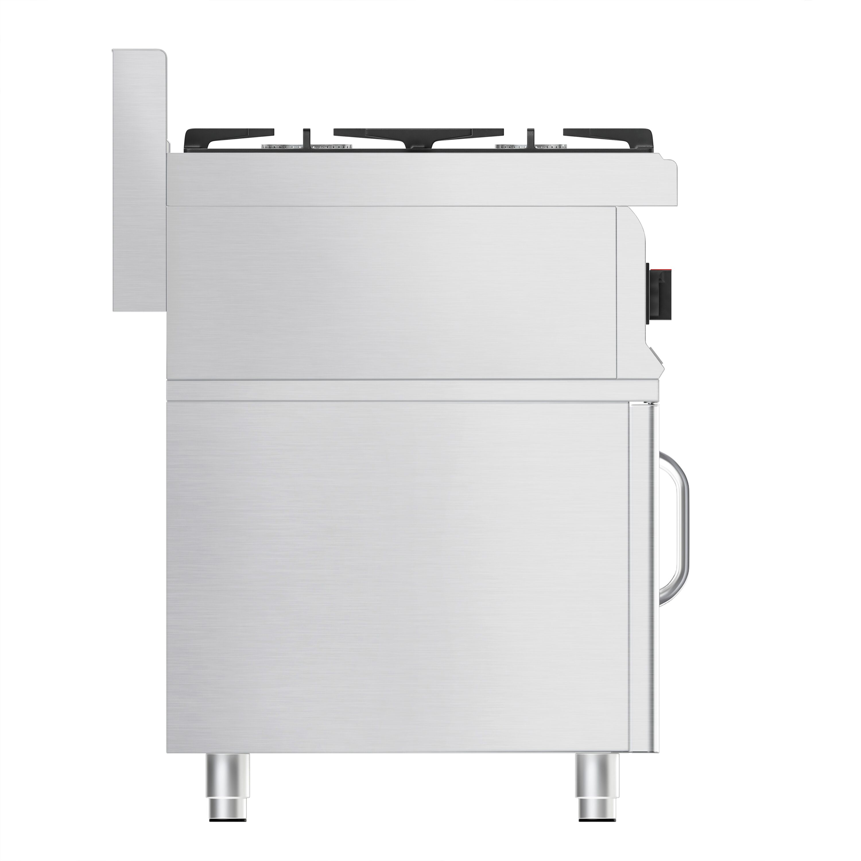 Fourneau à gaz – 36 kW – 6 brûleurs – avec soubassement avec 3 portes