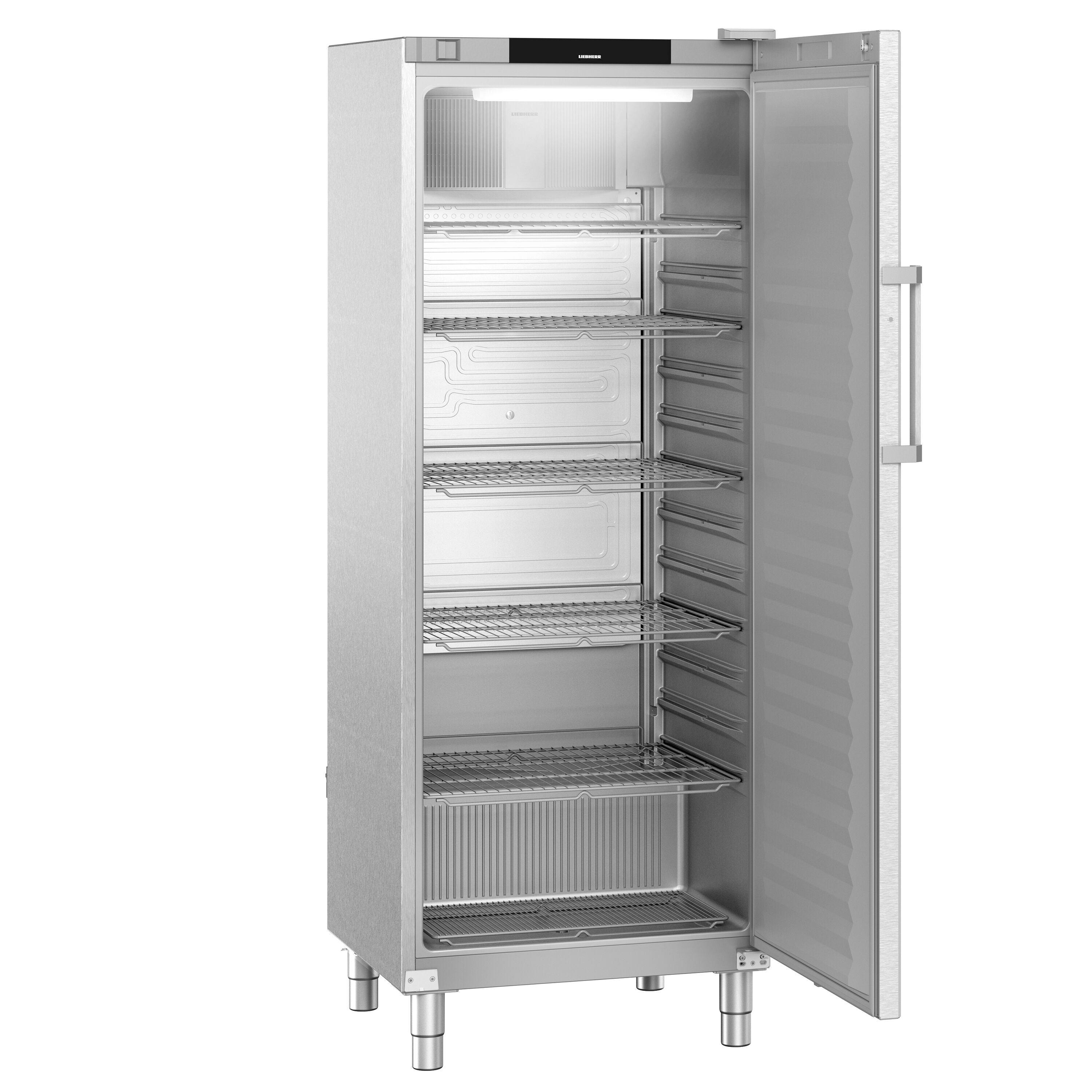 LIEBHERR | Kühlschrank Edelstahl PERFECTION - 655 Liter - GN 2/1 - Innen Kunststoff - mit 1 Tür