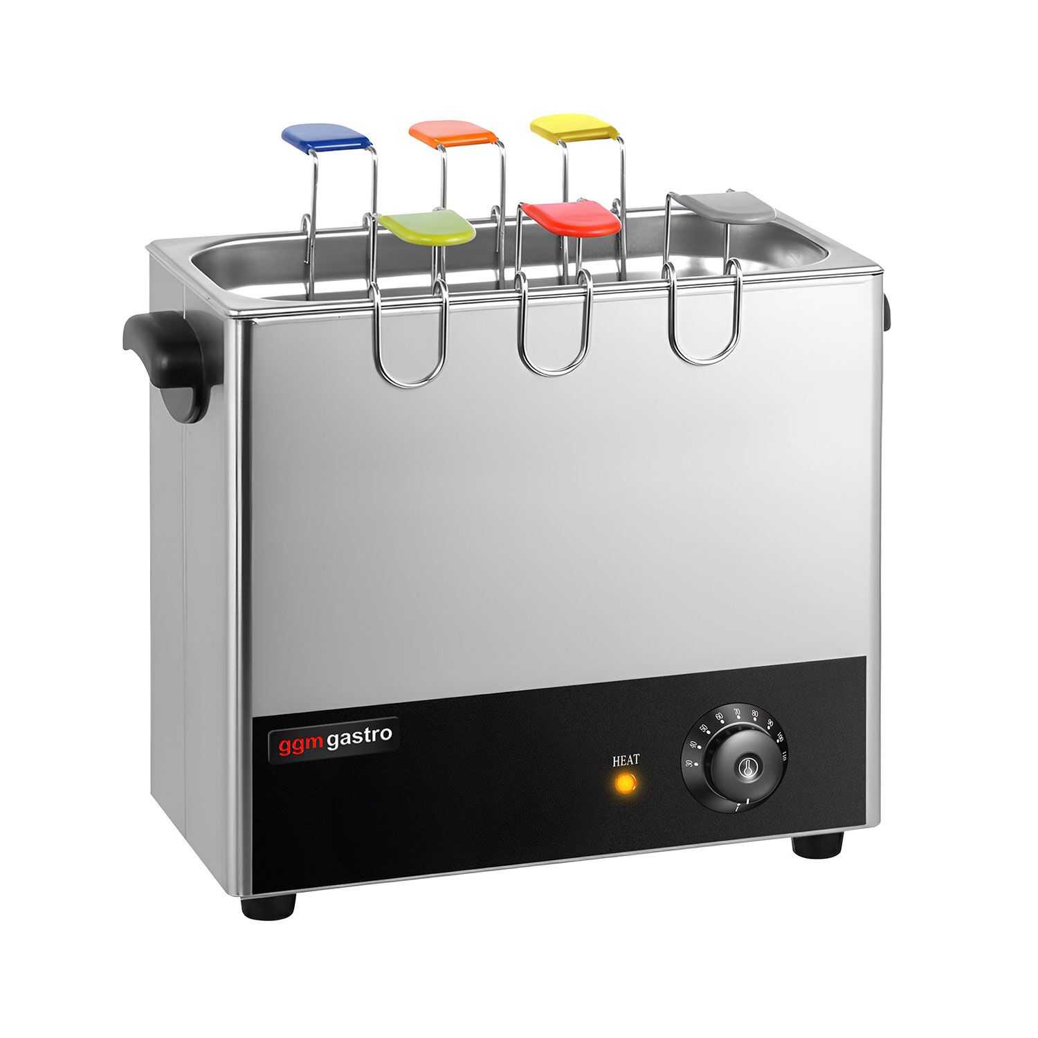 Cuiseur à œufs électrique - 2,2kW - avec 6 paniers à œufs