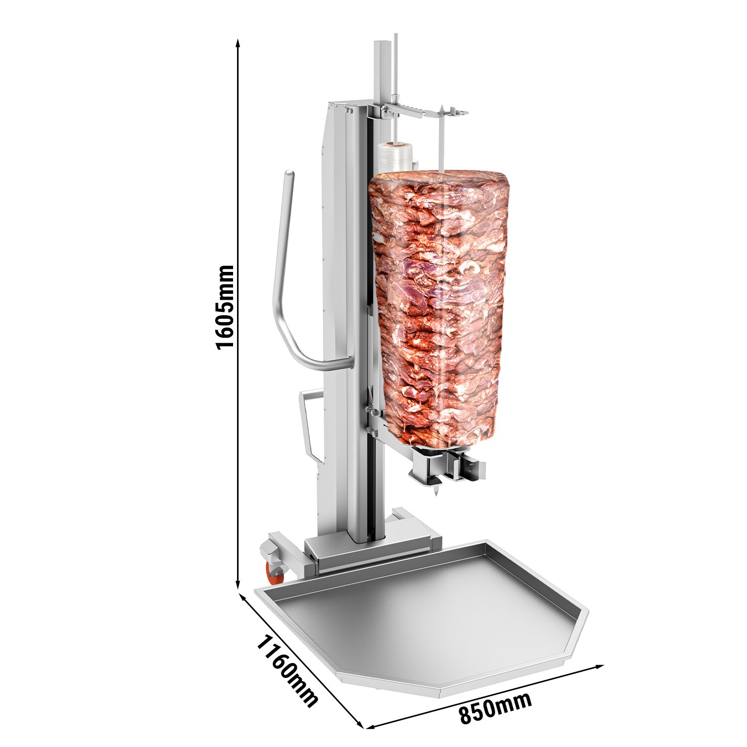 Podizač kebaba za različite ražnjeve doner kebaba - Max. nosivost: 350 kg 