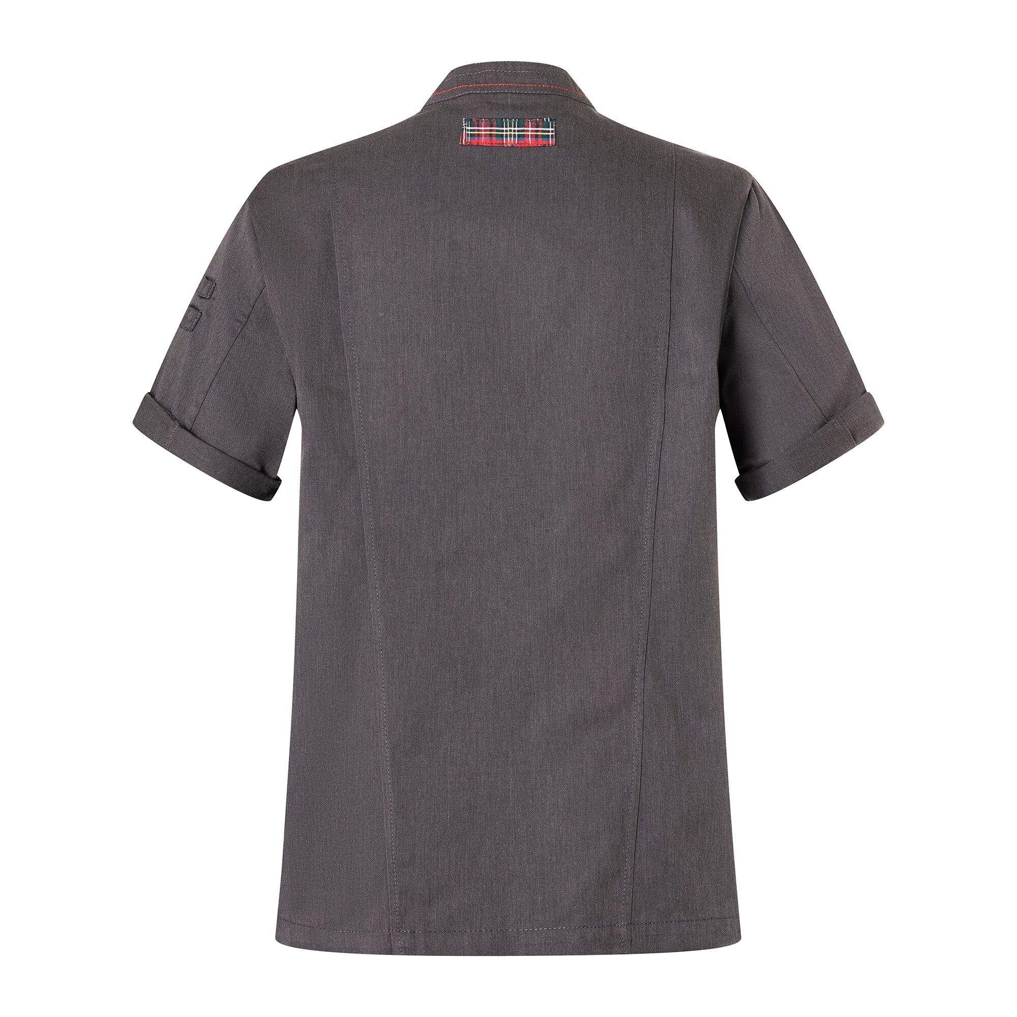 KARLOWSKY | Veste de cuisine à manches courtes style denim ROCK CHEF®-Stage2 - Taille : 58