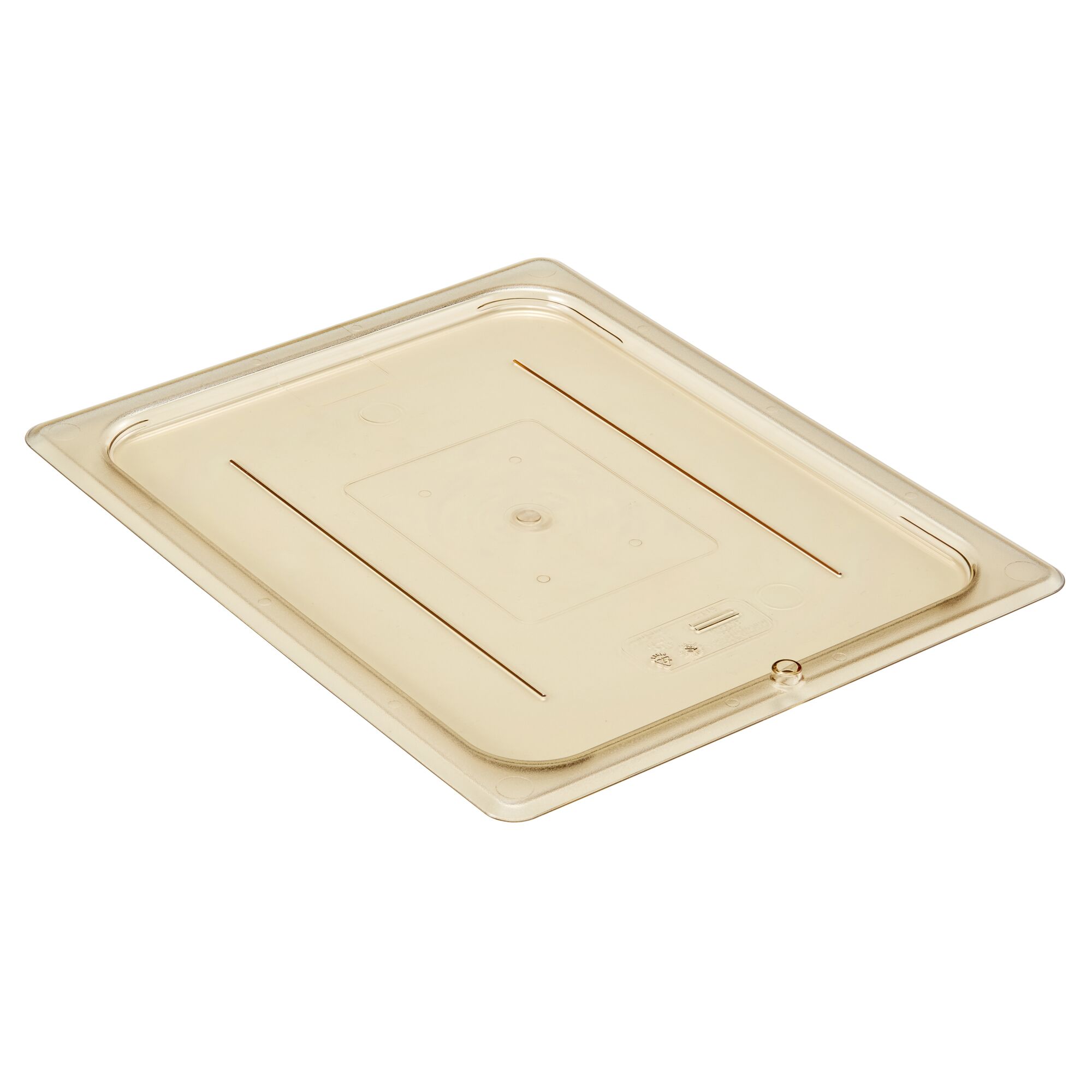 (6 Stück) CAMBRO | H-PAN™ - Hitzebeständige GN-Flachdeckel 1/2 - Bernstein