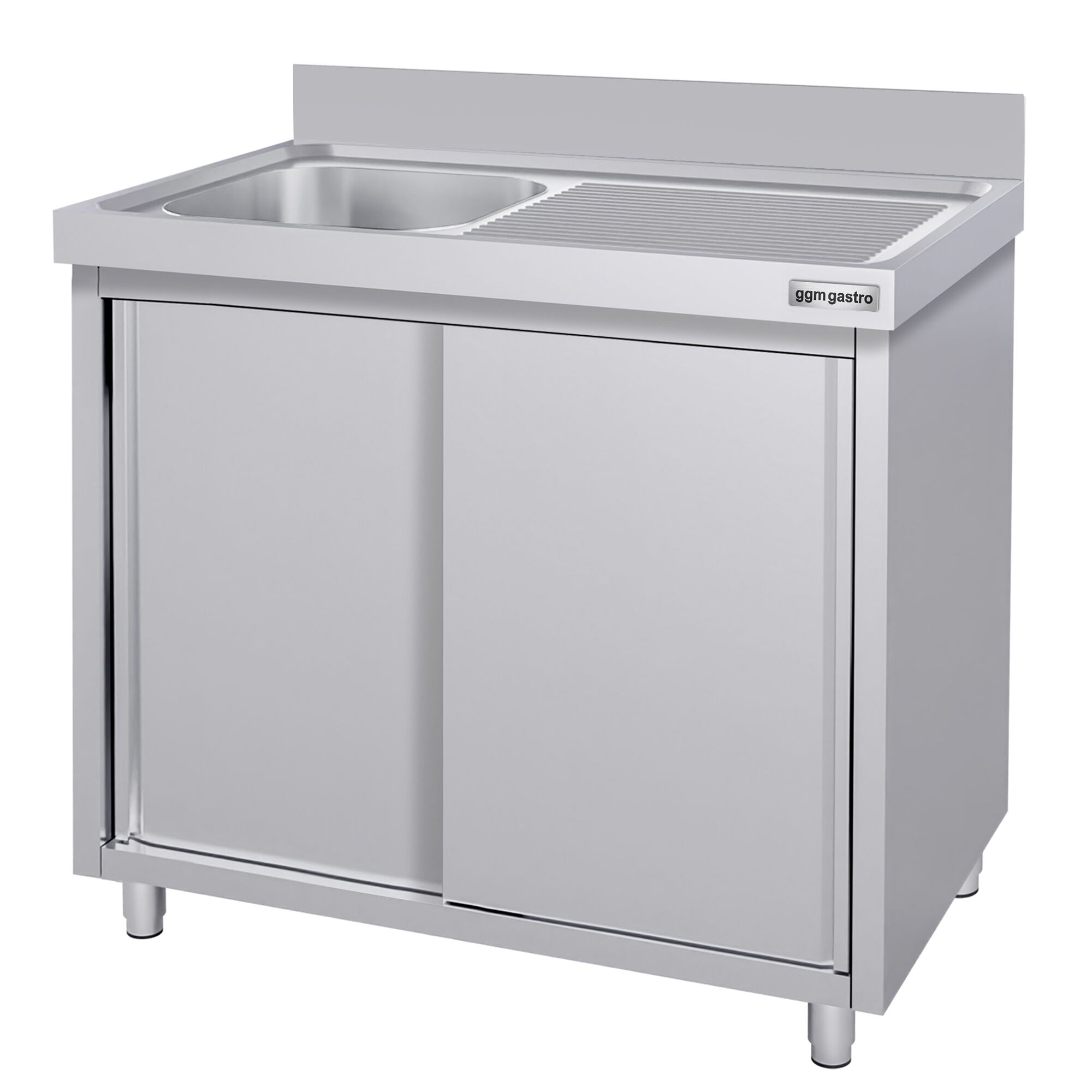 Meuble évier ECO - 1000 x 600 mm - avec 1 bac à gauche