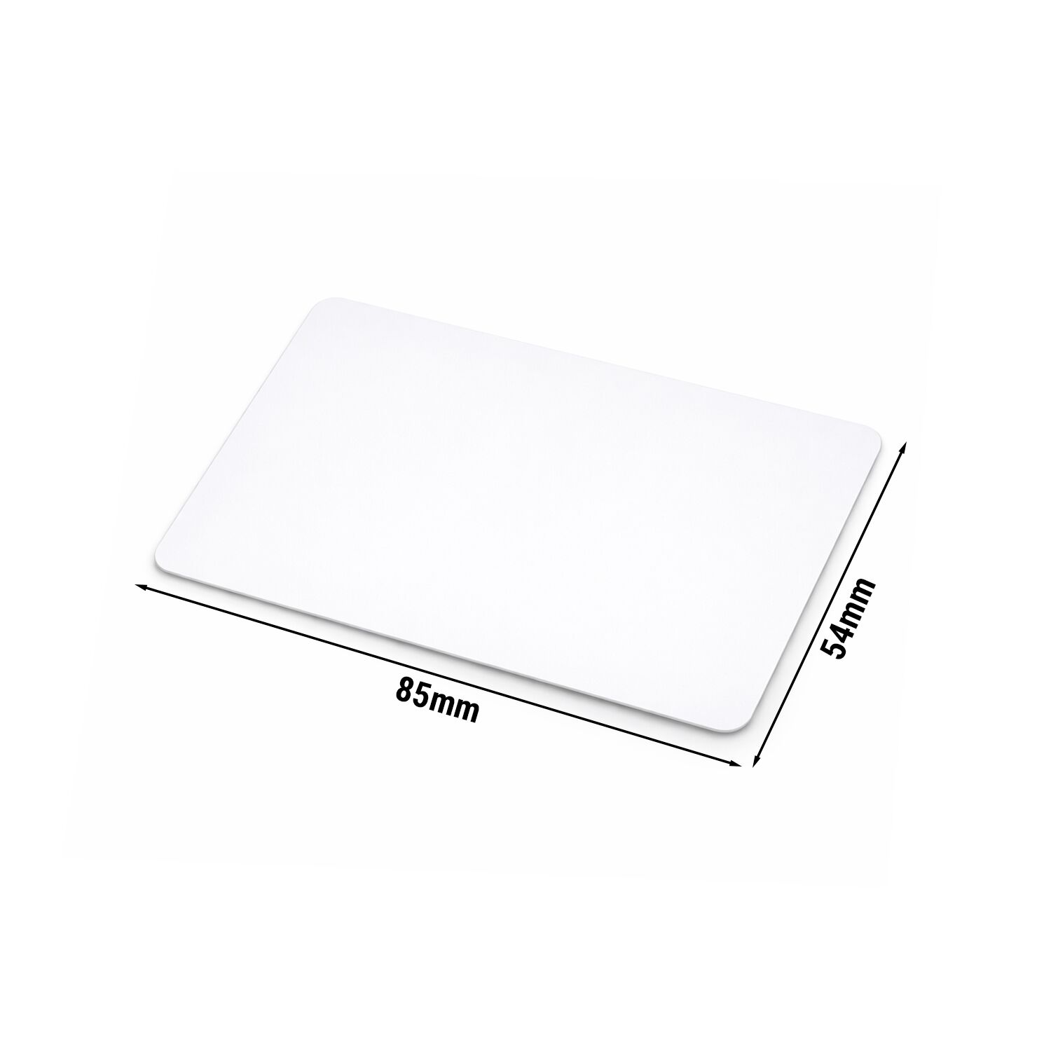 (100 pièces) THERMO FUTURE BOX | Carte d'étiquettes pour boîtes thermiques - blanc
