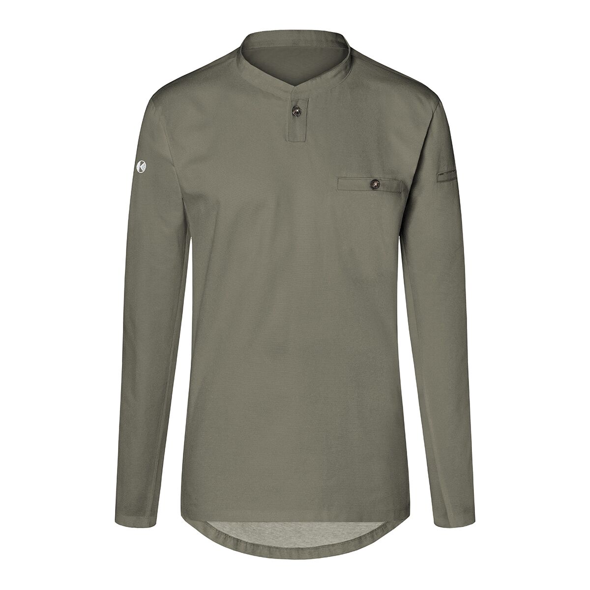 (6 pièces) KARLOWSKY | Chemise de travail manches longues homme Performance - Sauge - Taille : XL
