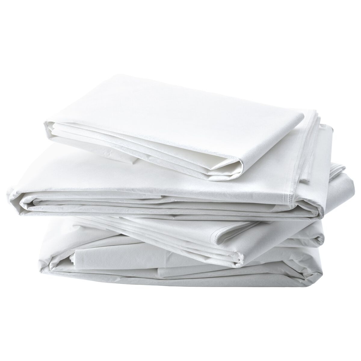 (10 pcs) Drap - 160x295cm - Blanc
