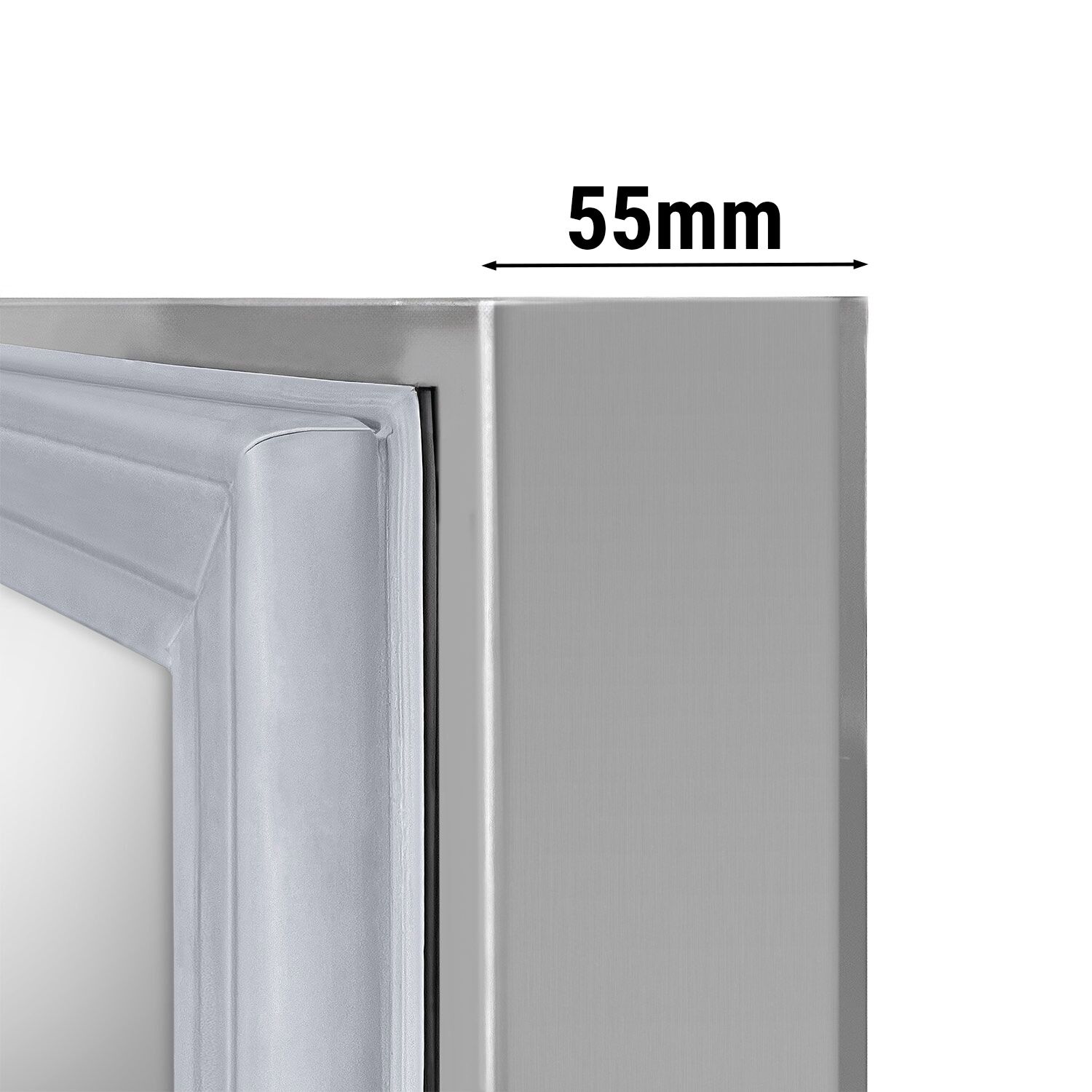 Armoire réfrigérée négative en acier inoxydable PREMIUM PLUS – GN 1/1 – 325 litres – avec 1 porte