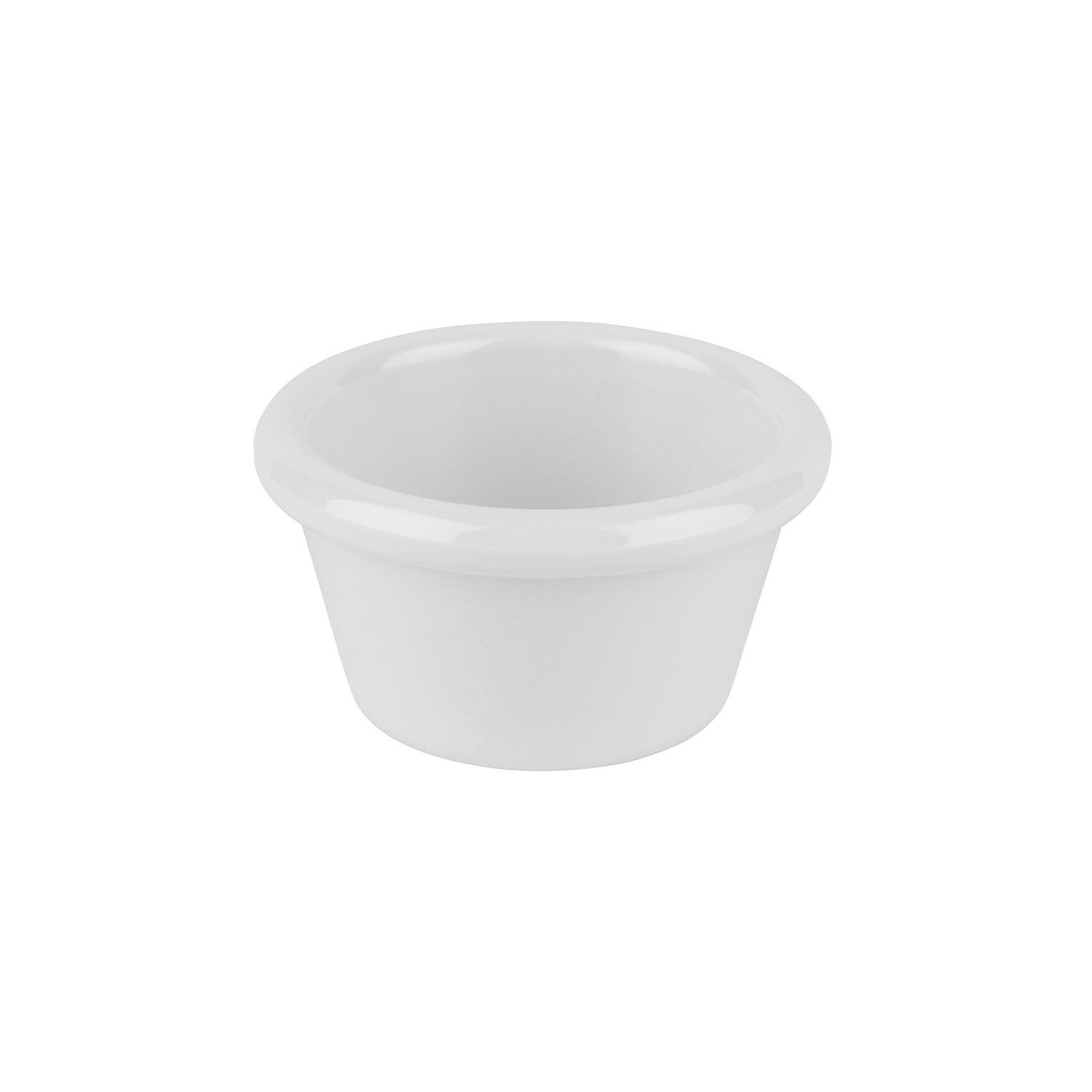 (24 ks) Dip miska - CASUAL - Melamin - 70 ml - Ø 75 mm - Bílá