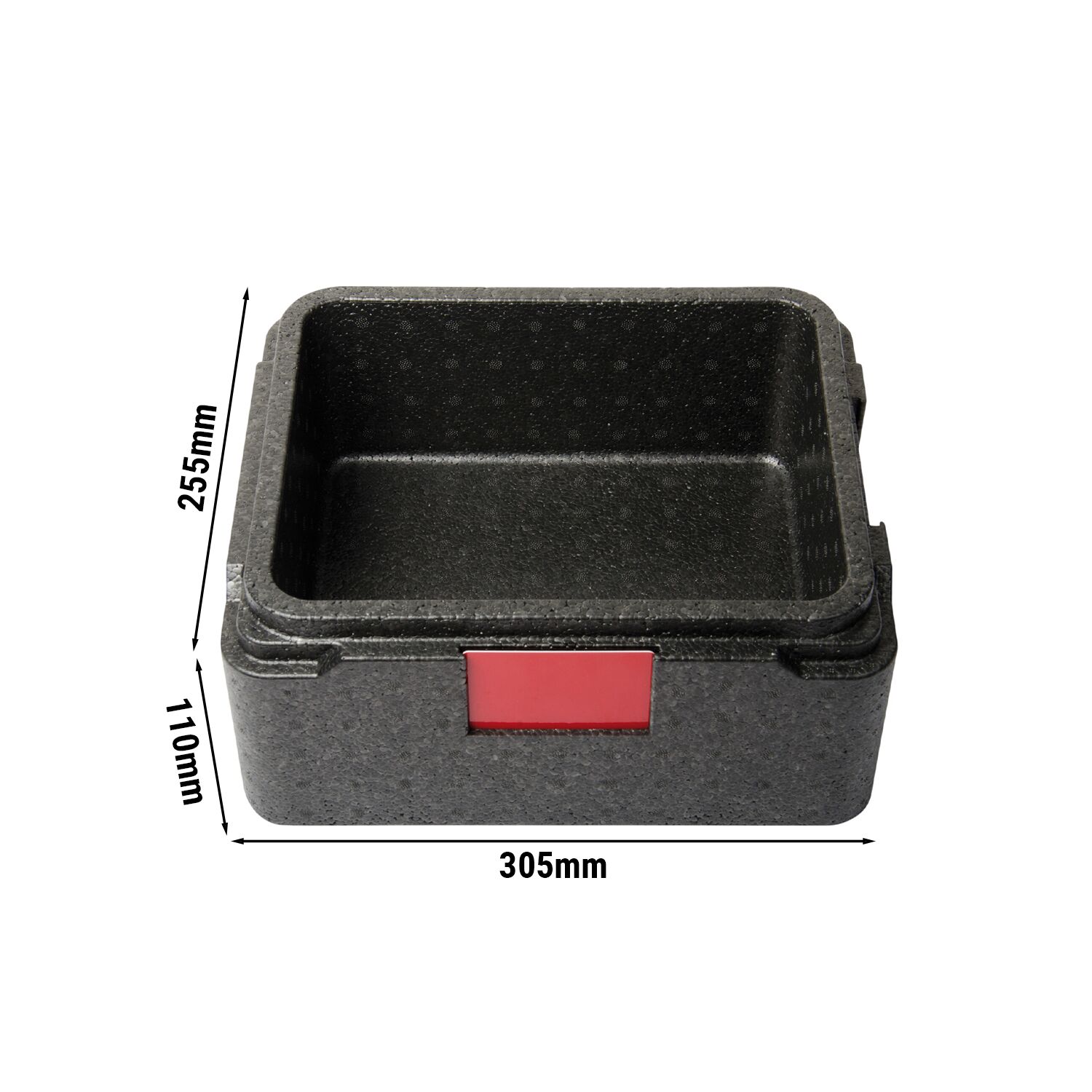 (18 pièces) THERMO FUTURE BOX | Rehausse pour boîte thermique MINI - Noir