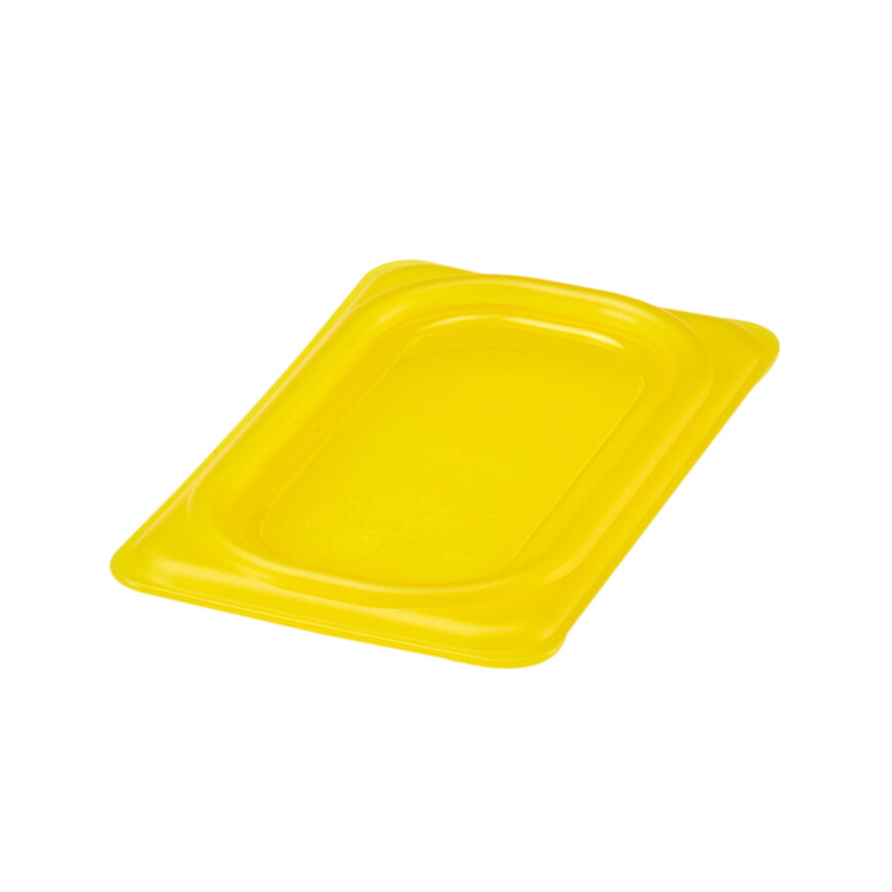 (6 pièces) CAMBRO | SafeTrak - Couvercle en polypropylène GN 1/9 - Jaune