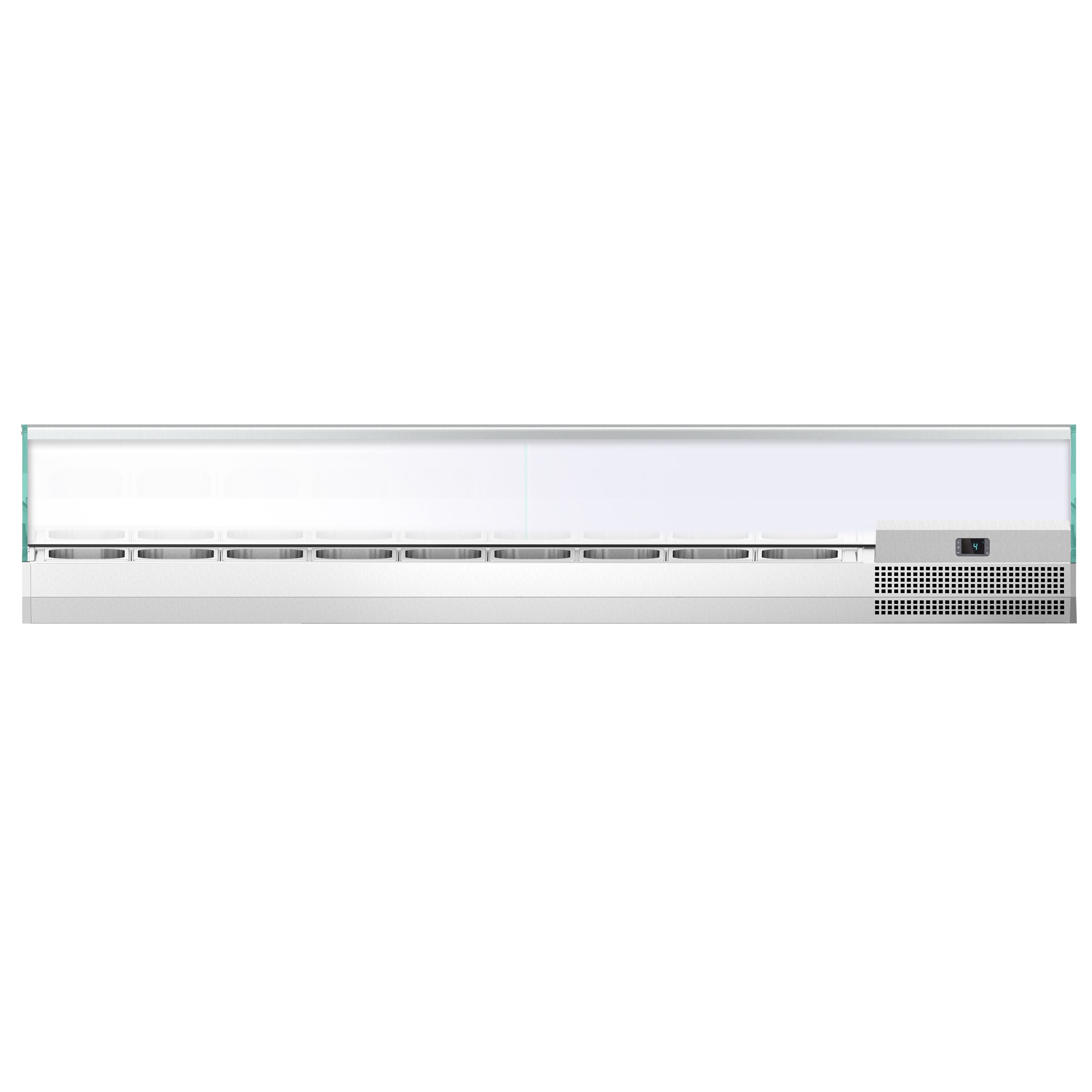 Vitrine Réfrigérée à Ingrédients PREMIUM PLUS - 1976x353mm - 9x GN 1/4