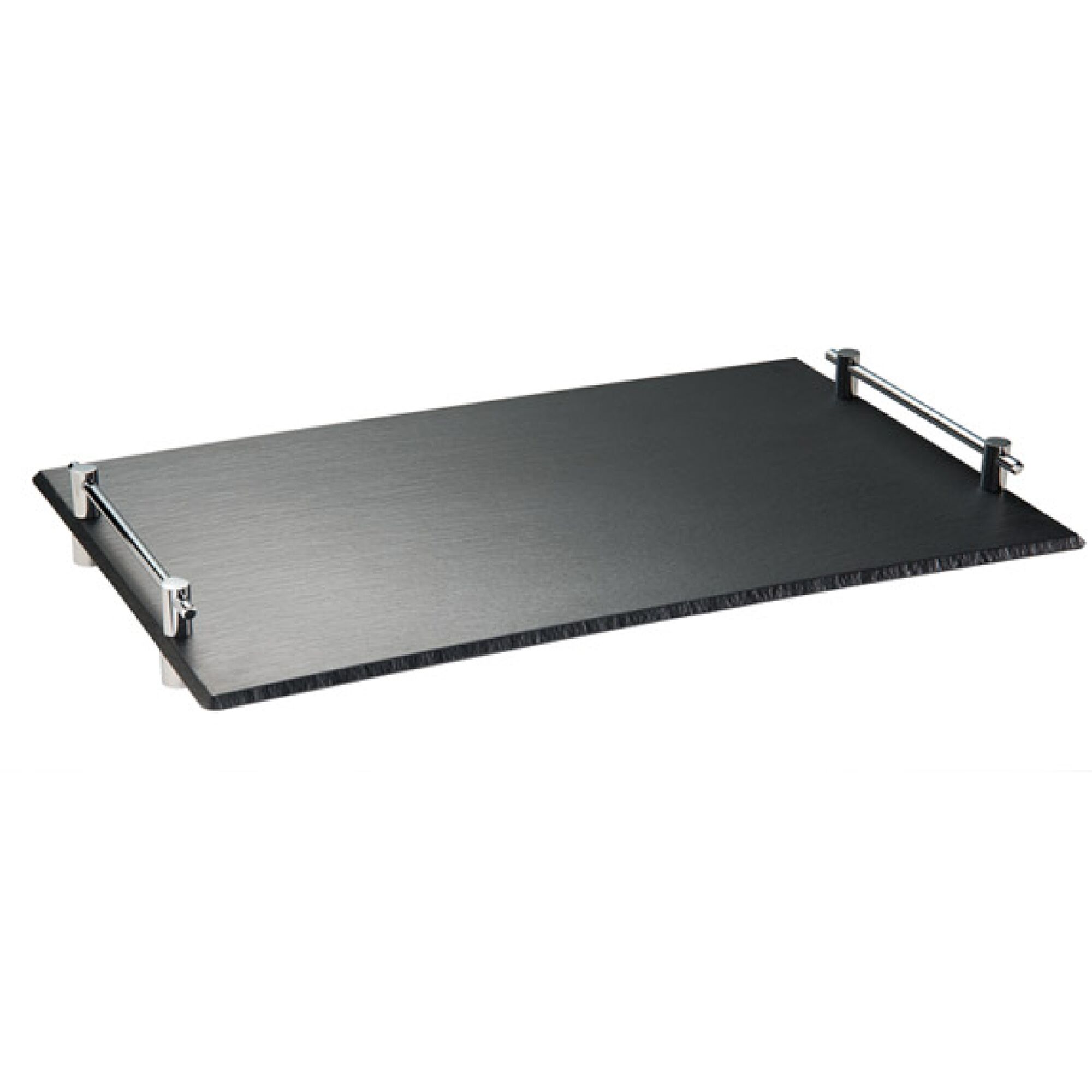 (6 pièces) Plateau GN 1/1 – SLATE – Mélamine – Hauteur : 60 mm – avec poignées – Noir