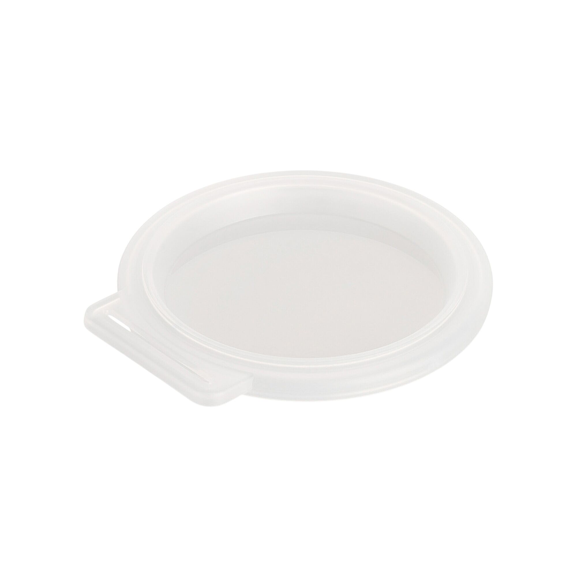 (12 pcs) Couvercle réutilisable - Transparent - compatible avec 250ml Barquette alimentaire MWSGK250