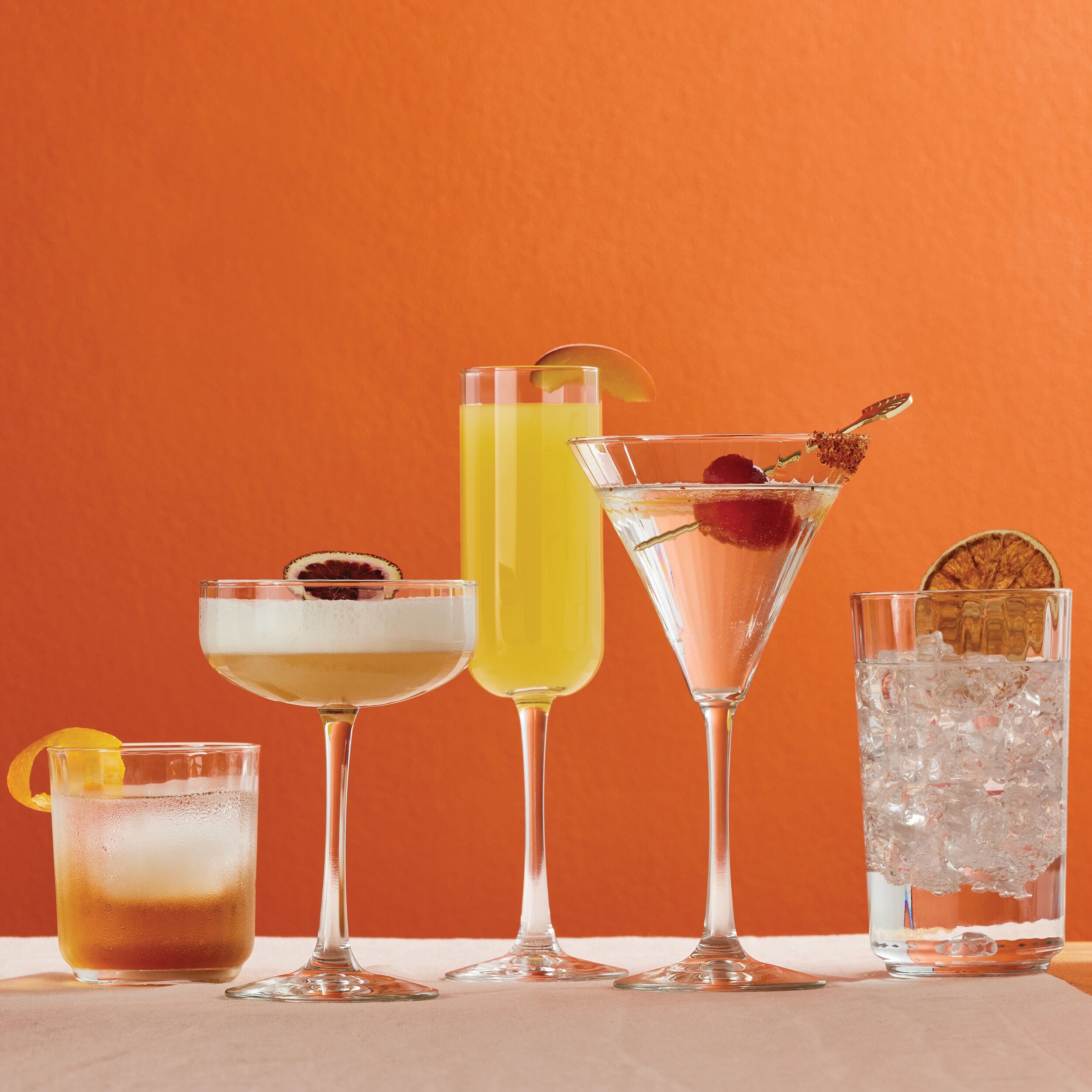 (12 pièces) LIBBEY | LINEAR - Verre à martini - 281 ml