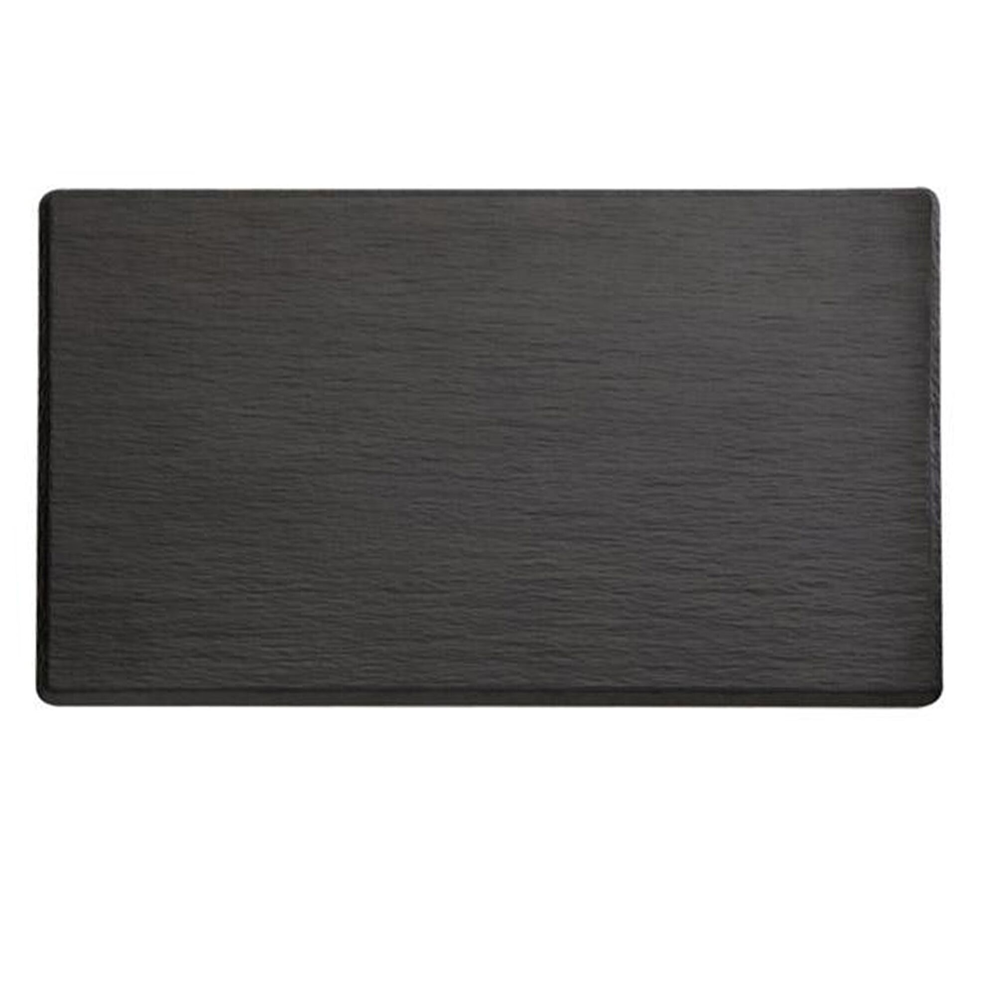 (6 pièces) Plateau GN 1/1 – SLATE – Mélamine – Hauteur : 12 mm – Noir