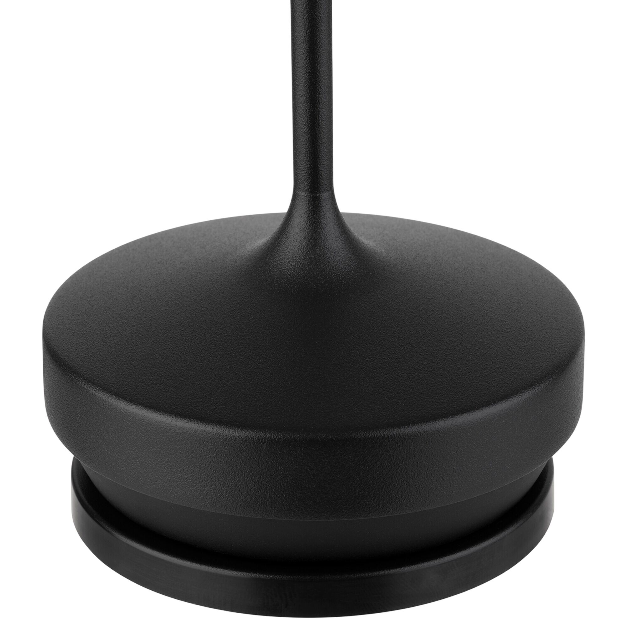 (4 pièces) Lampe de table – NISSRIN – dimmable en 3 niveaux – Ø 80 mm – Noir