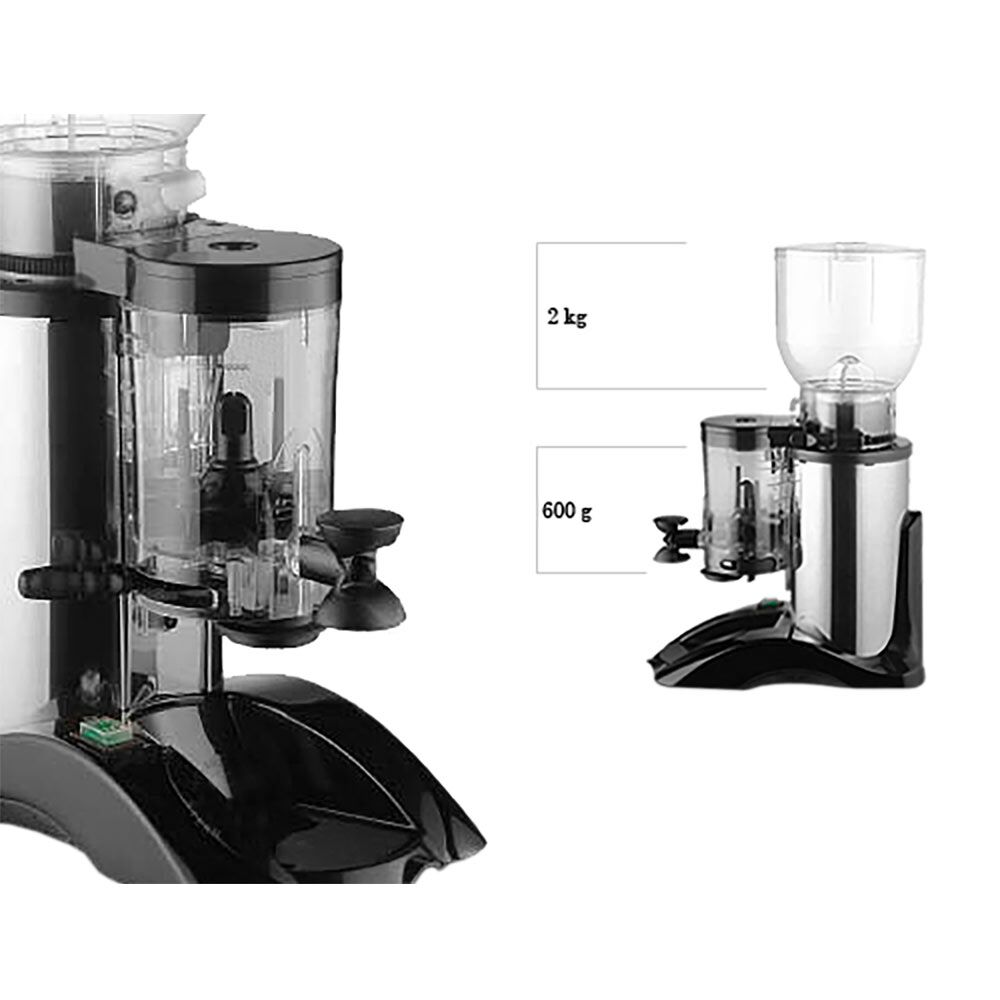 Commercial Coffee Grinder - 2kg - Stainless Steel Housing