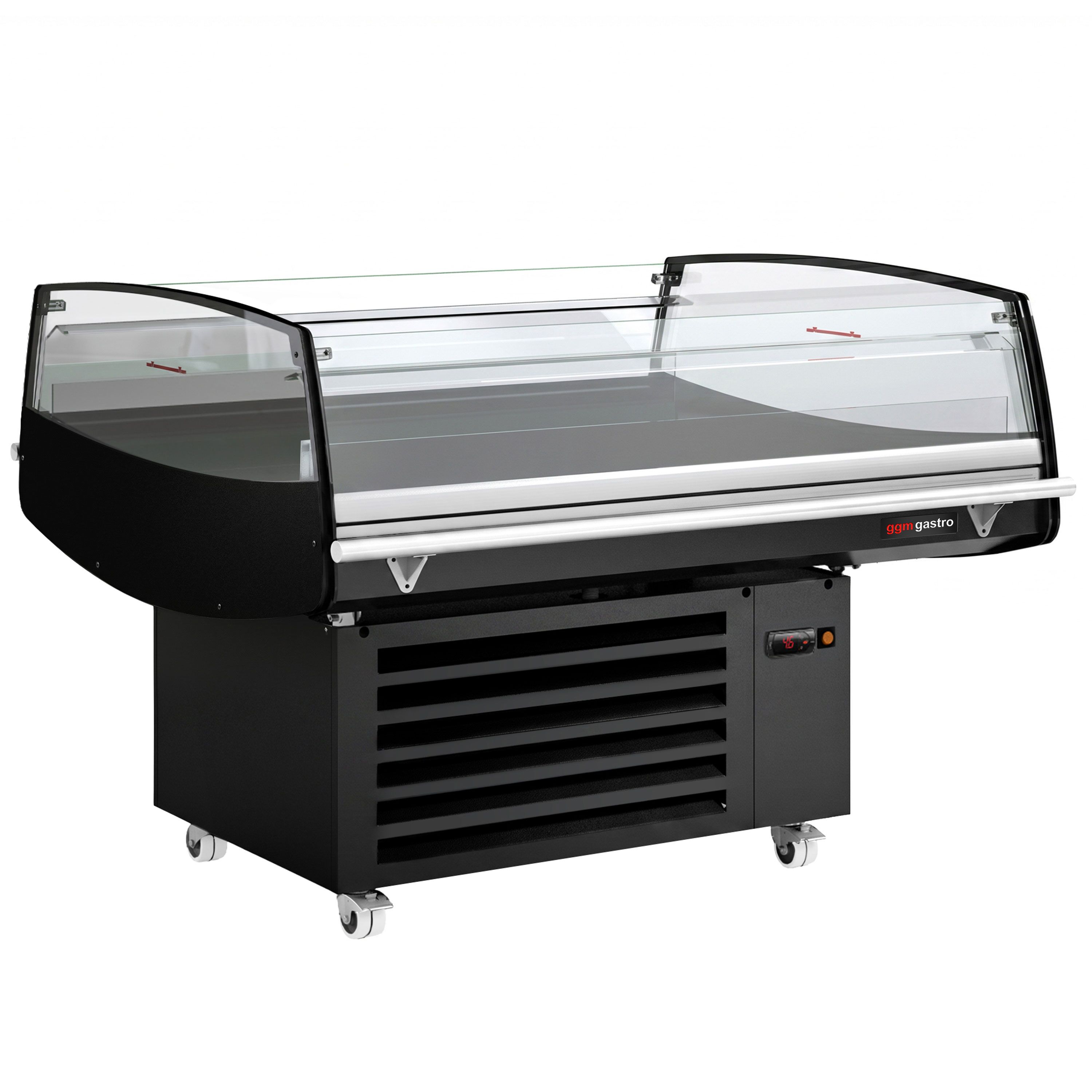 Commercial Island Chiller - 1250x1058x1441mm - 230 Litres – tiltable display surface