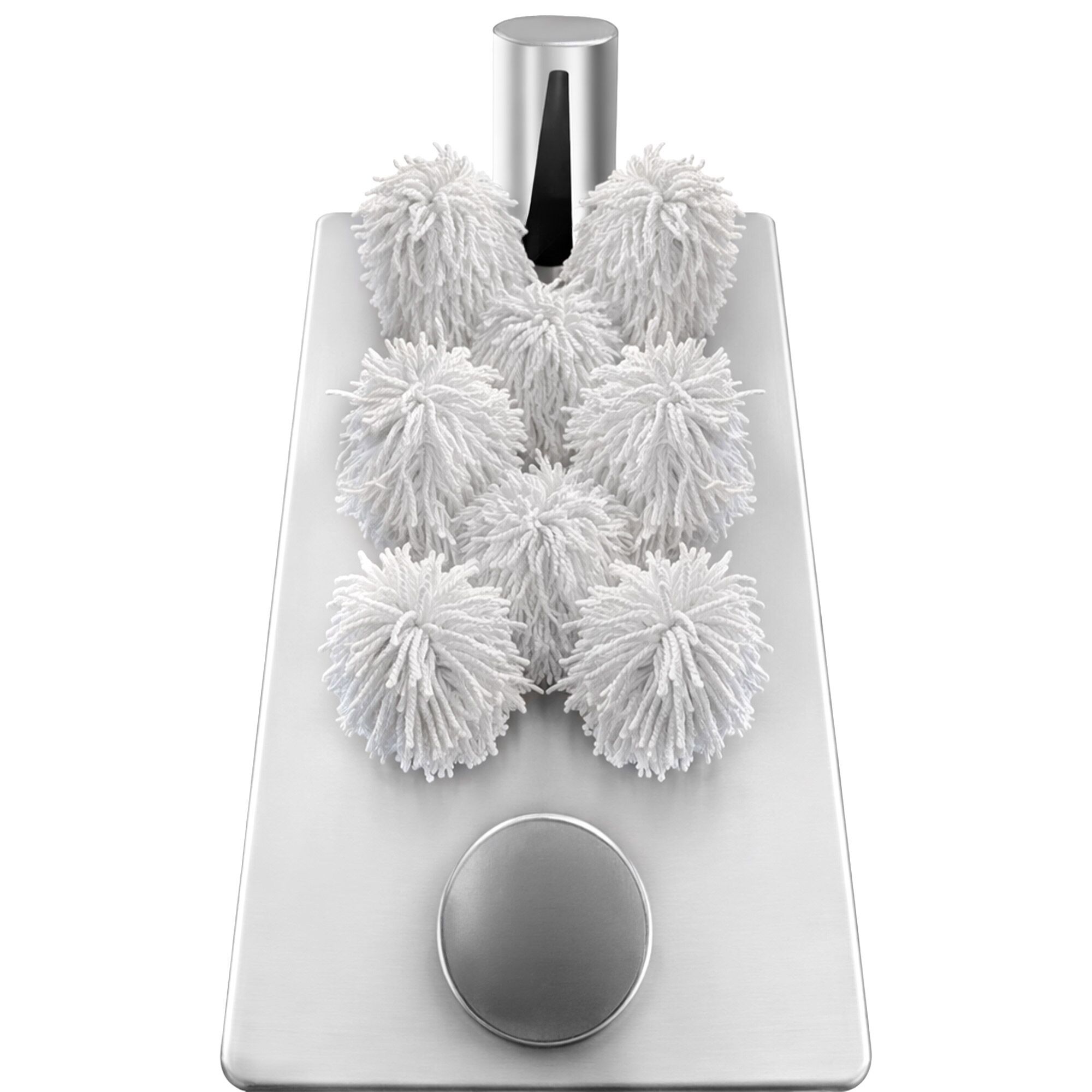 Polisseuse à verres professionnelle - 2,62kW - avec soufflerie d’air chaud & 8 rouleaux rotatifs