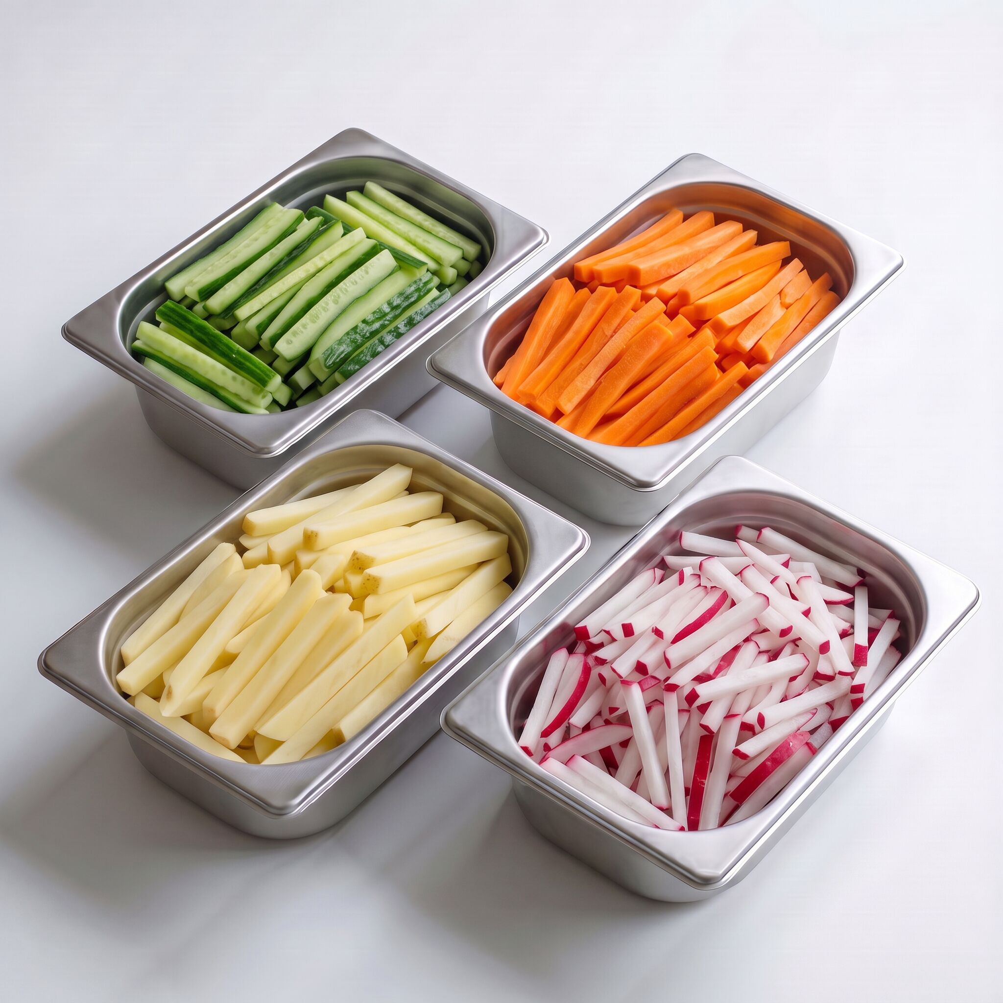 Disque de coupe pour coupe-légumes GEH, GEH5 & GEH5R – Frites – 8 mm
