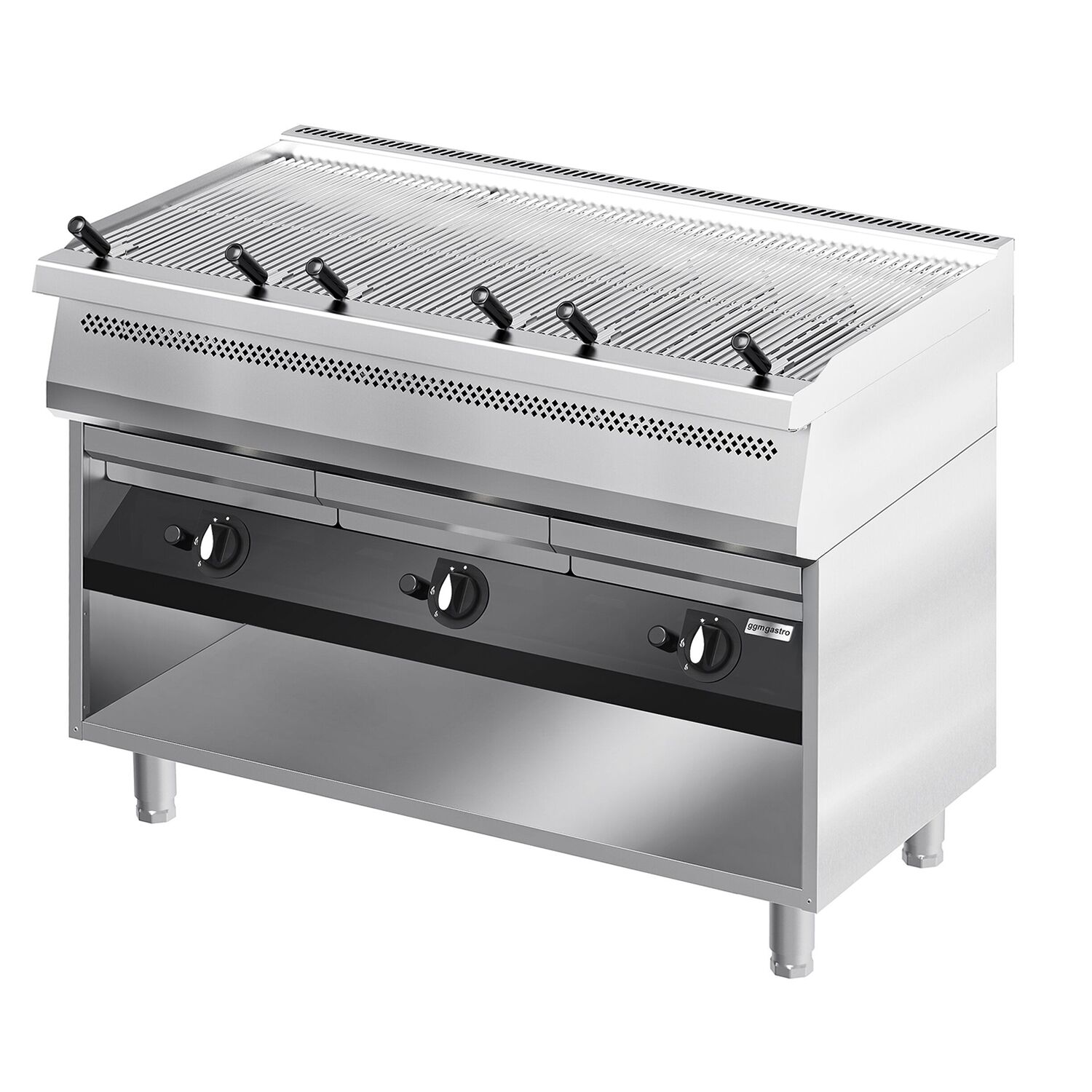 Barbecue à gaz professionnel - 33kW - à poser - P700mm