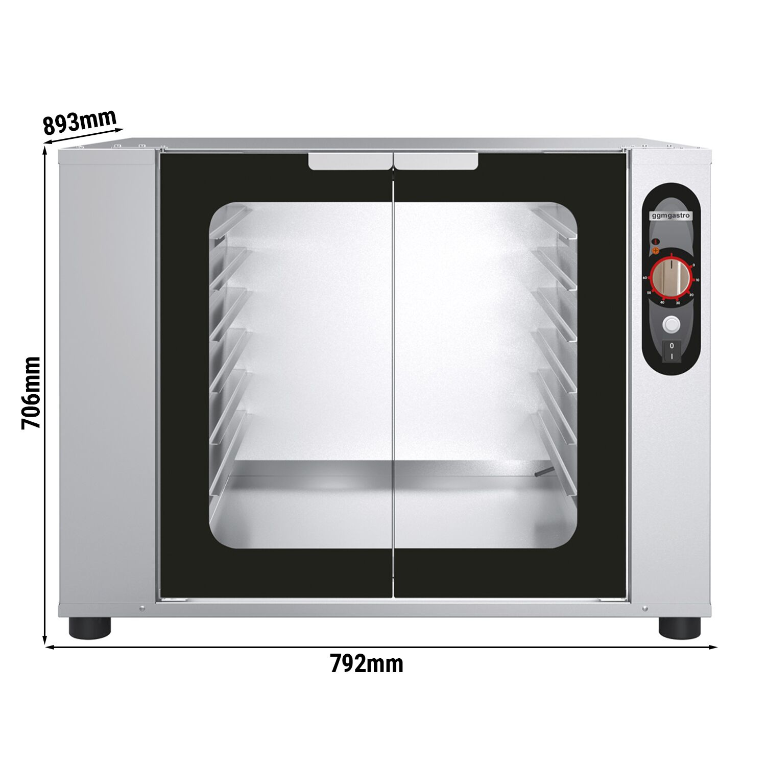 Armoire de fermentation - Manuel - 12x EN 600x400mm ou GN 1/1