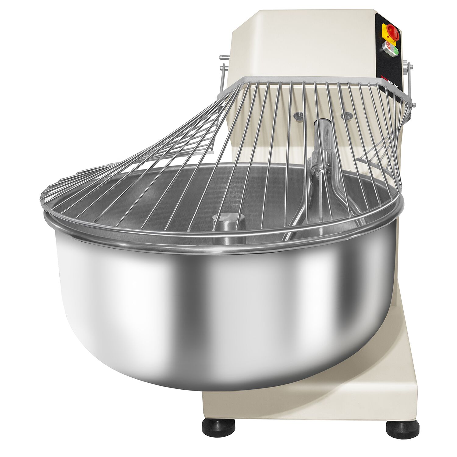 Pétrin à Pâte / Pétrin à spirale - 160 Litres / 100 kg - avec Cuve Fixe - 400 V