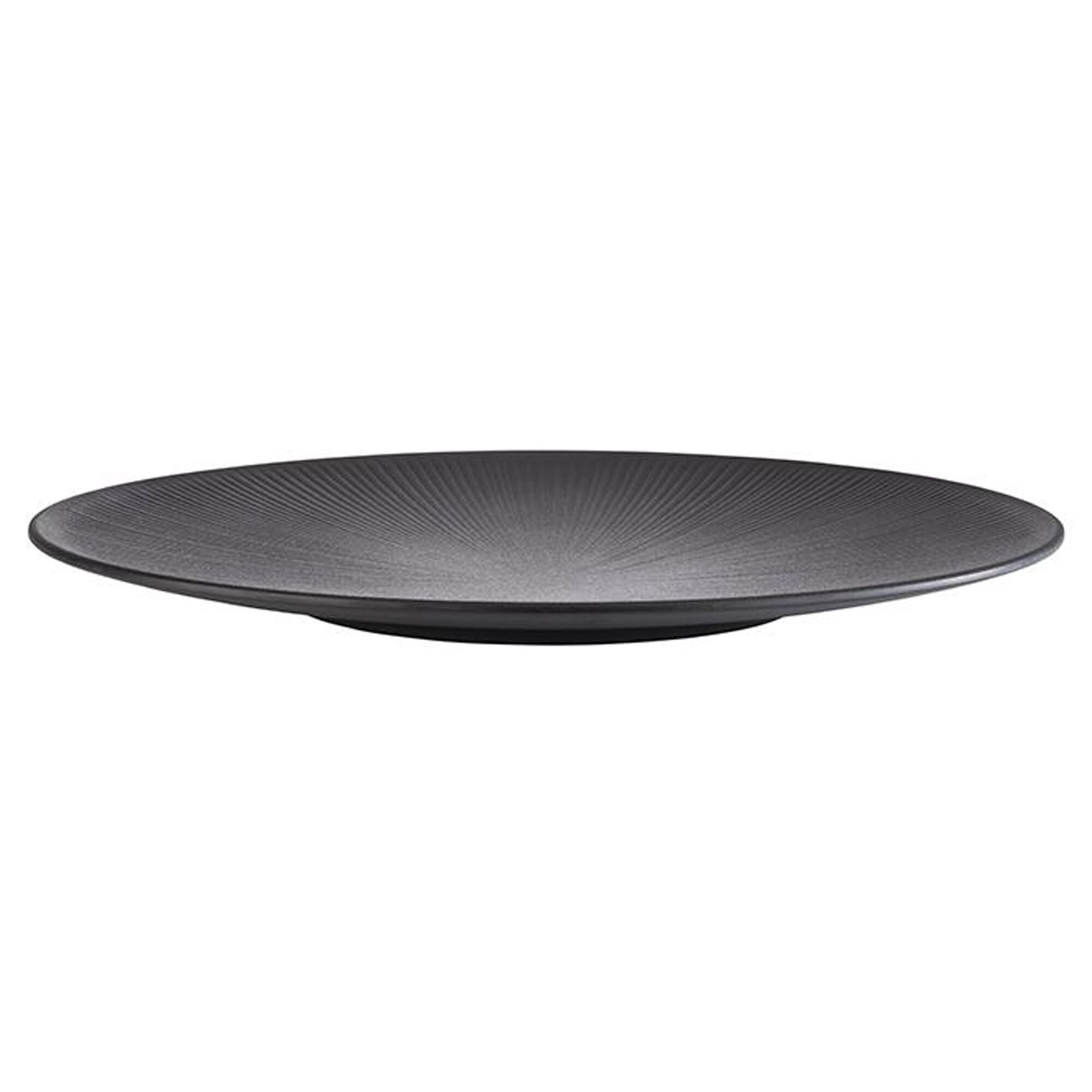 (6 pièces) NERO - Assiette - Mélamine - Ø 420 mm