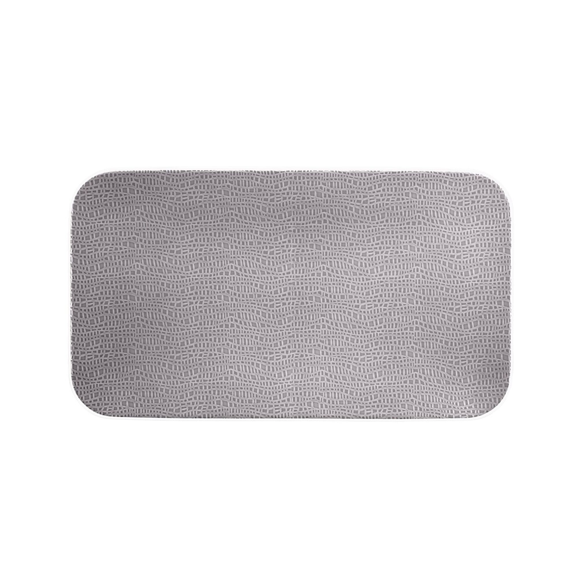(2 pièces) SELTMANN WEIDEN | Assiette coupe – plate rectangulaire – 350 × 200 mm – Gris