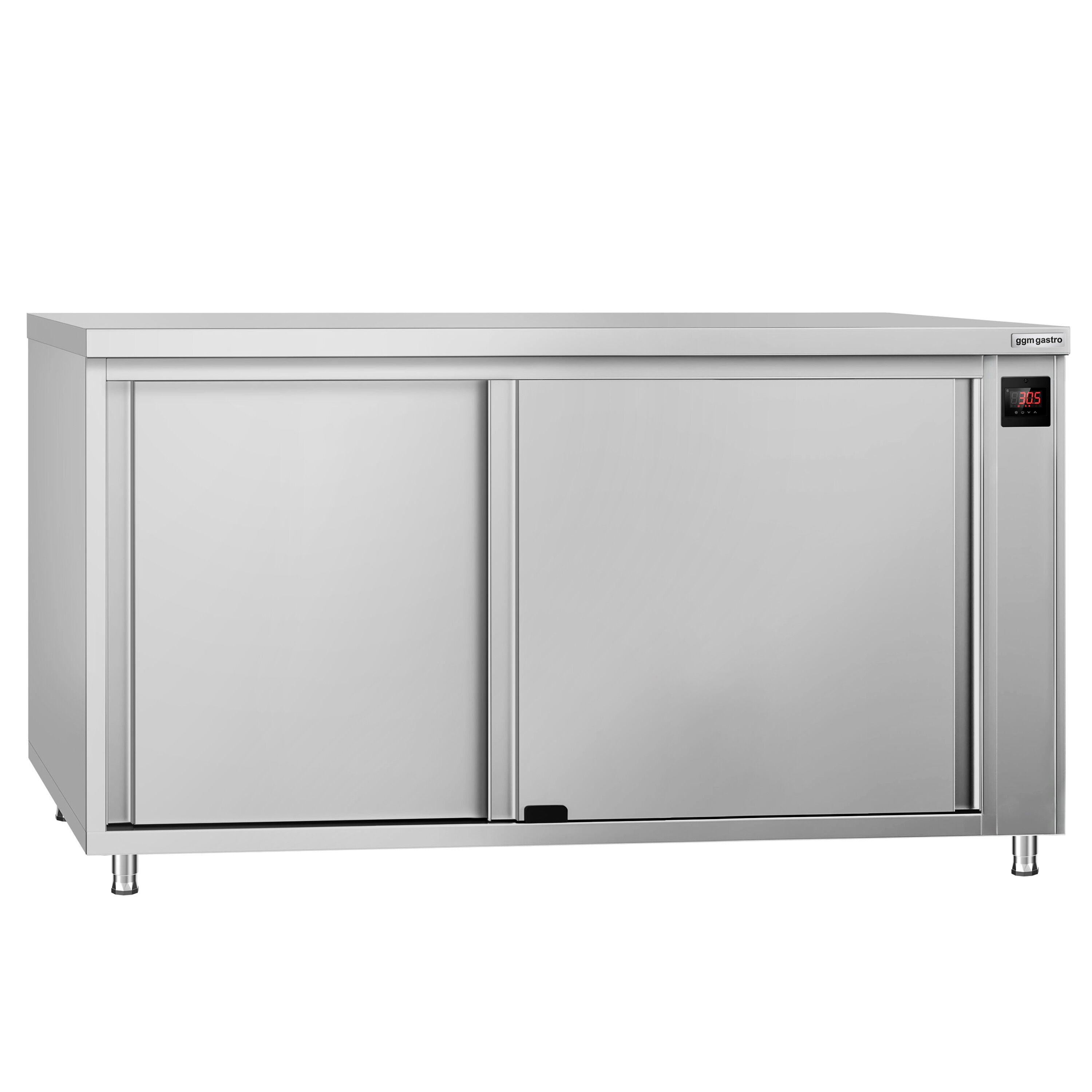 Armoire chauffante professionnelle - 2kW - 1 étagères - 1800x700x870mm