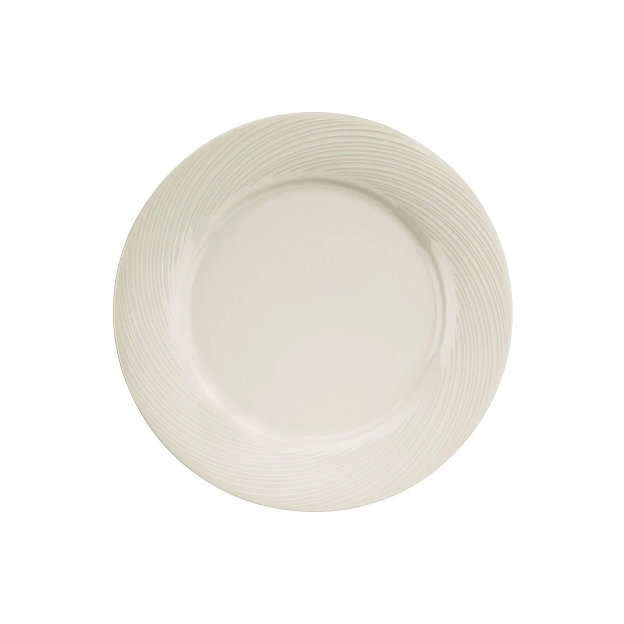 (12 pièces) SEMPRE - Assiette - Plate - Ø 180 mm - Crème
