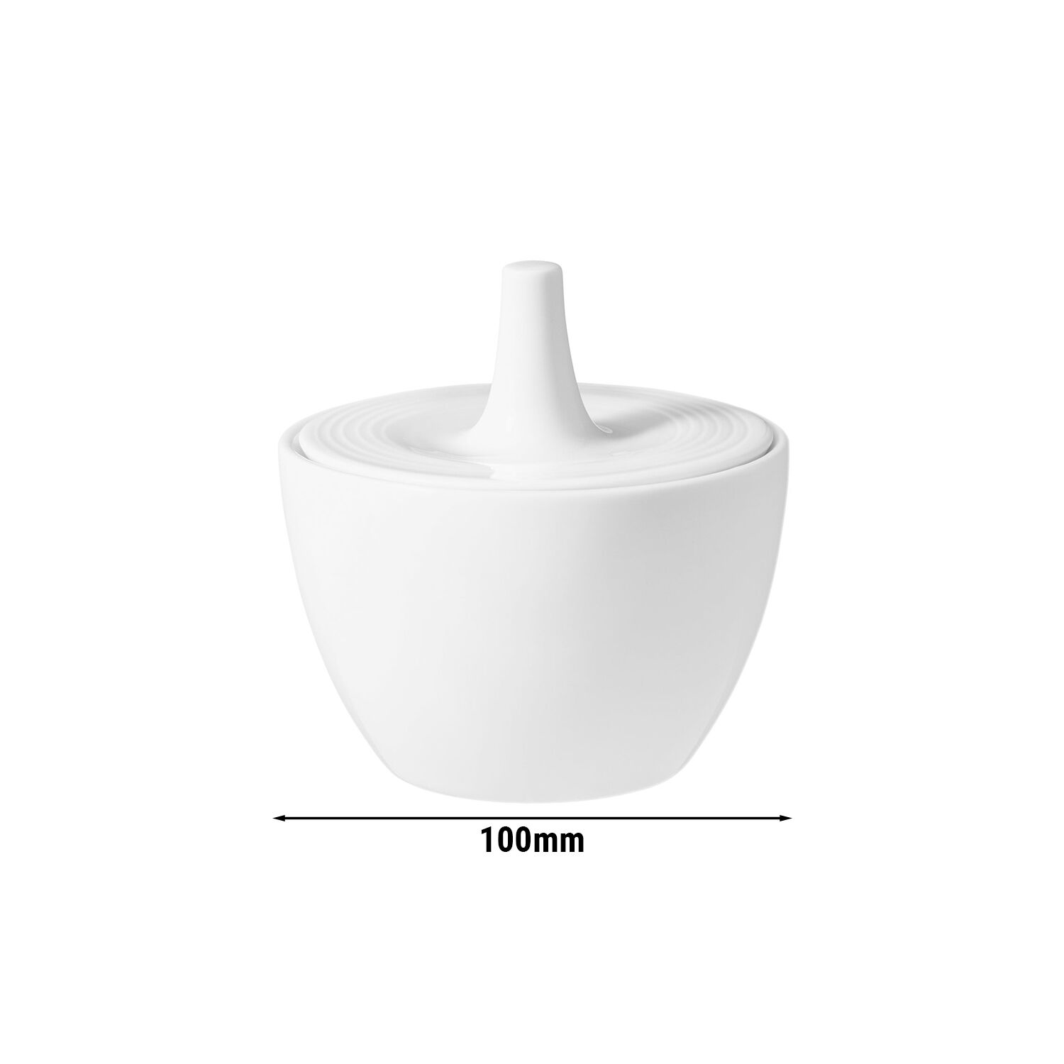 (1 pièce) SELTMANN WEIDEN | Sucrier - 0,27 litre - Blanc         