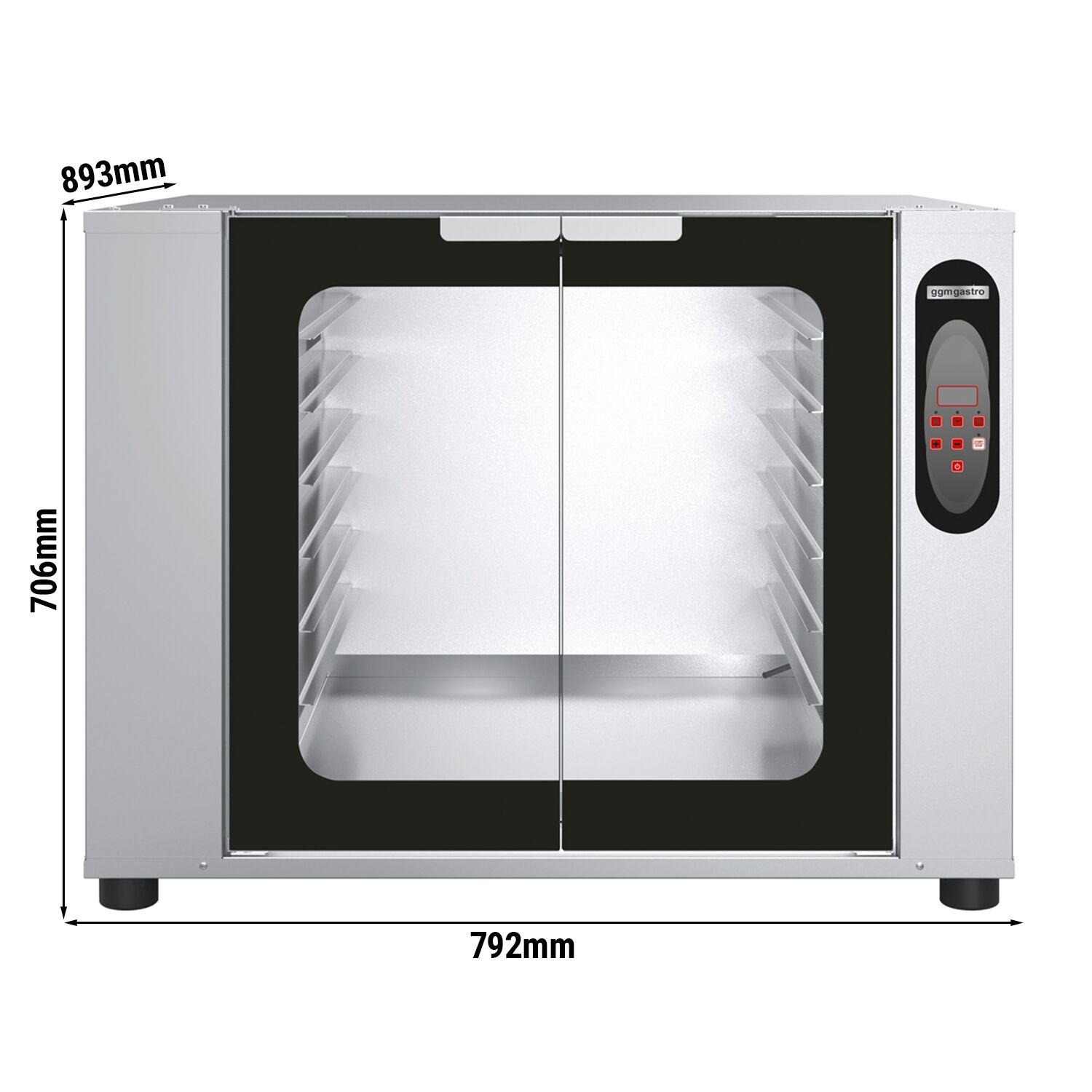 Armoire de fermentation - Numérique - 12x EN 600x400mm ou GN 1/1