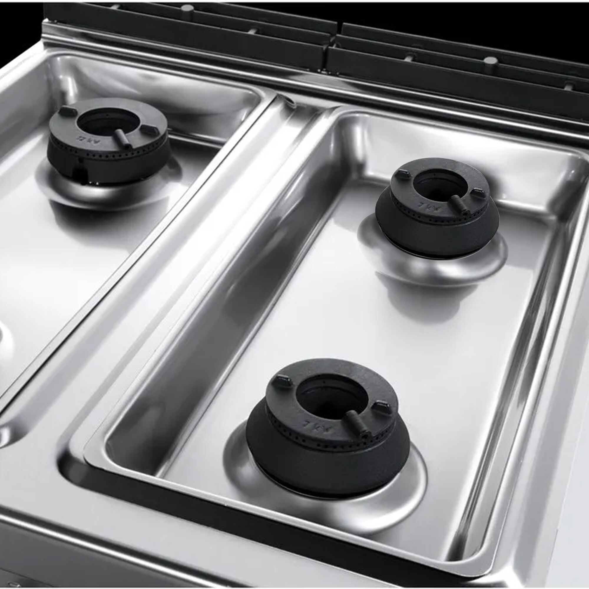 Fourneau à gaz – 28 kW – 4 brûleurs