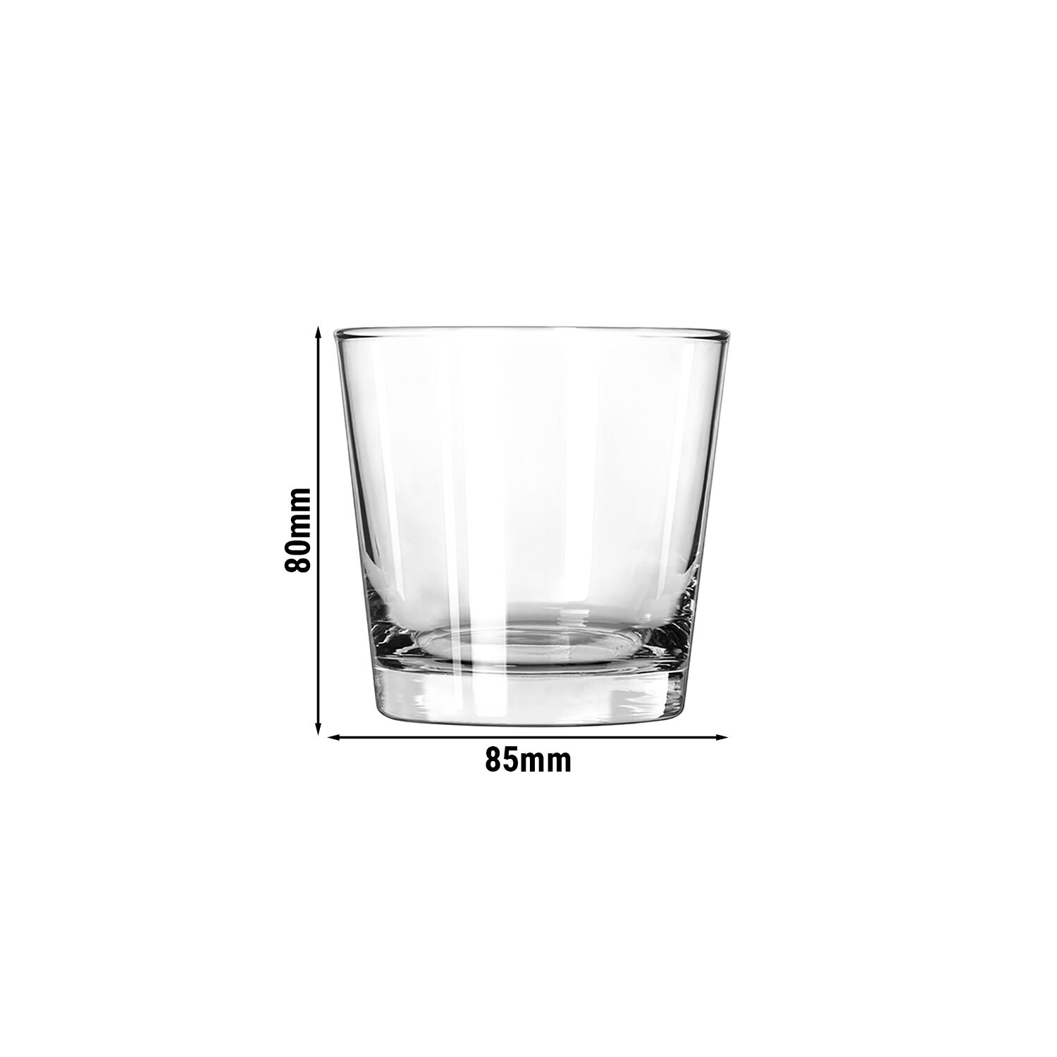 (12 pièces) LIBBEY | HEAVY BASE - D.O.F. - 266ml