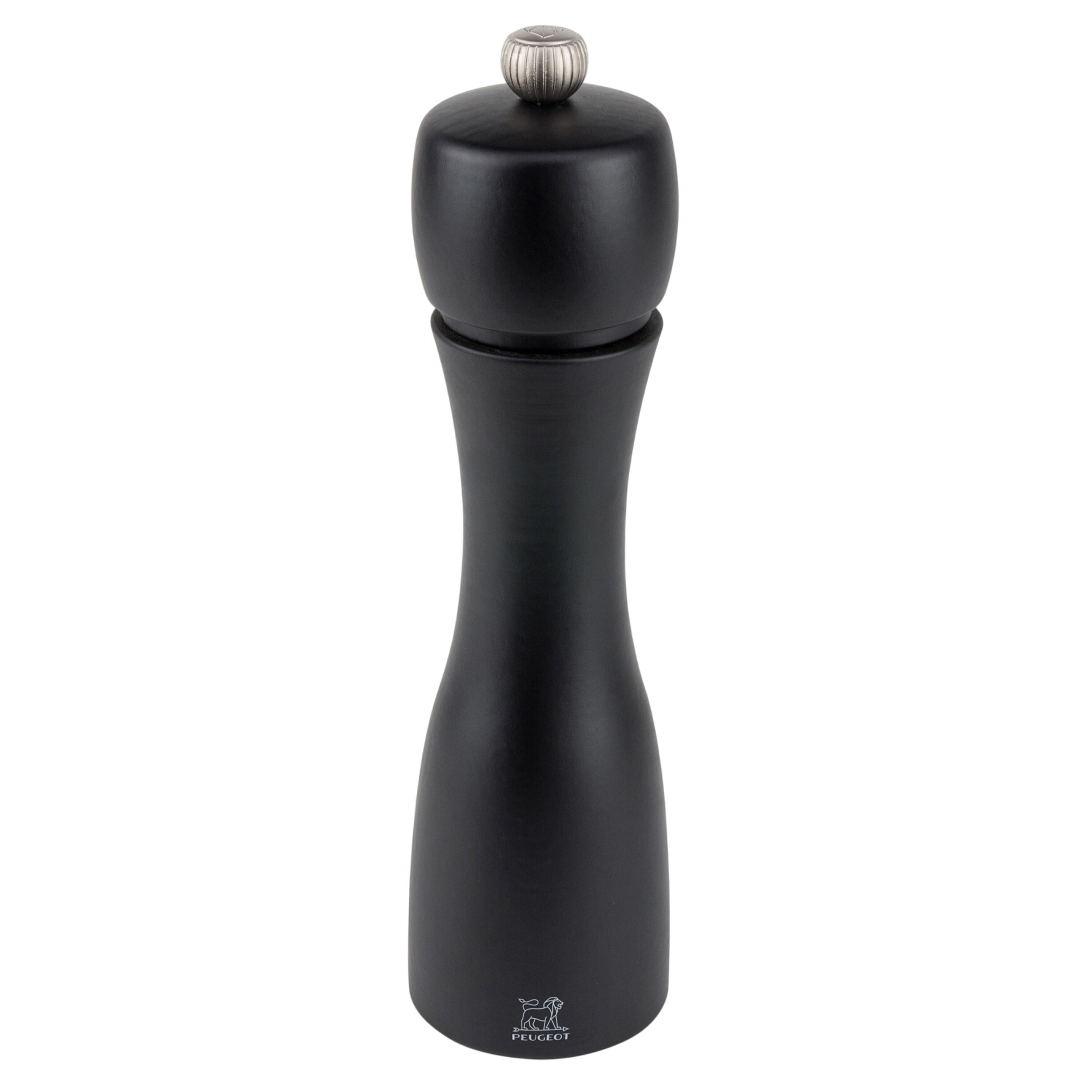 (6 pièces) PEUGEOT | TAHITI – Moulin à poivre – Bois – Noir mat – Hauteur : 200 mm