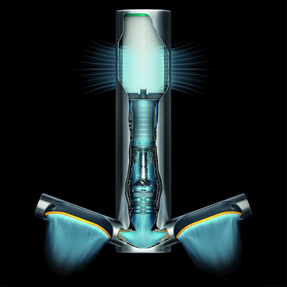 (2 pièces) DYSON | AIRBLADE 9kJ - Sèche-mains avec capteur et filtre HEPA -  inox brossé