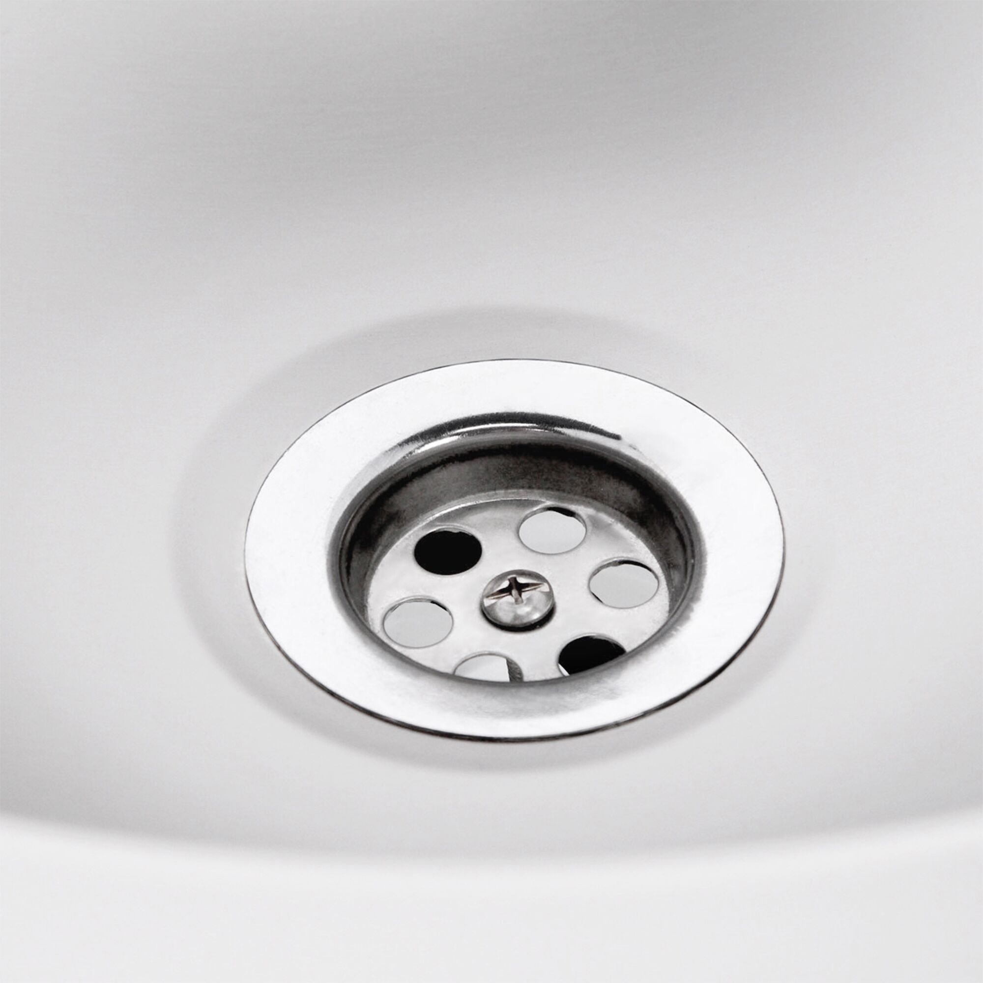 Lavamani in acciaio inox - con comando a ginocchio - Acciaio inox - con rubinetto destro, dispenser per sapone