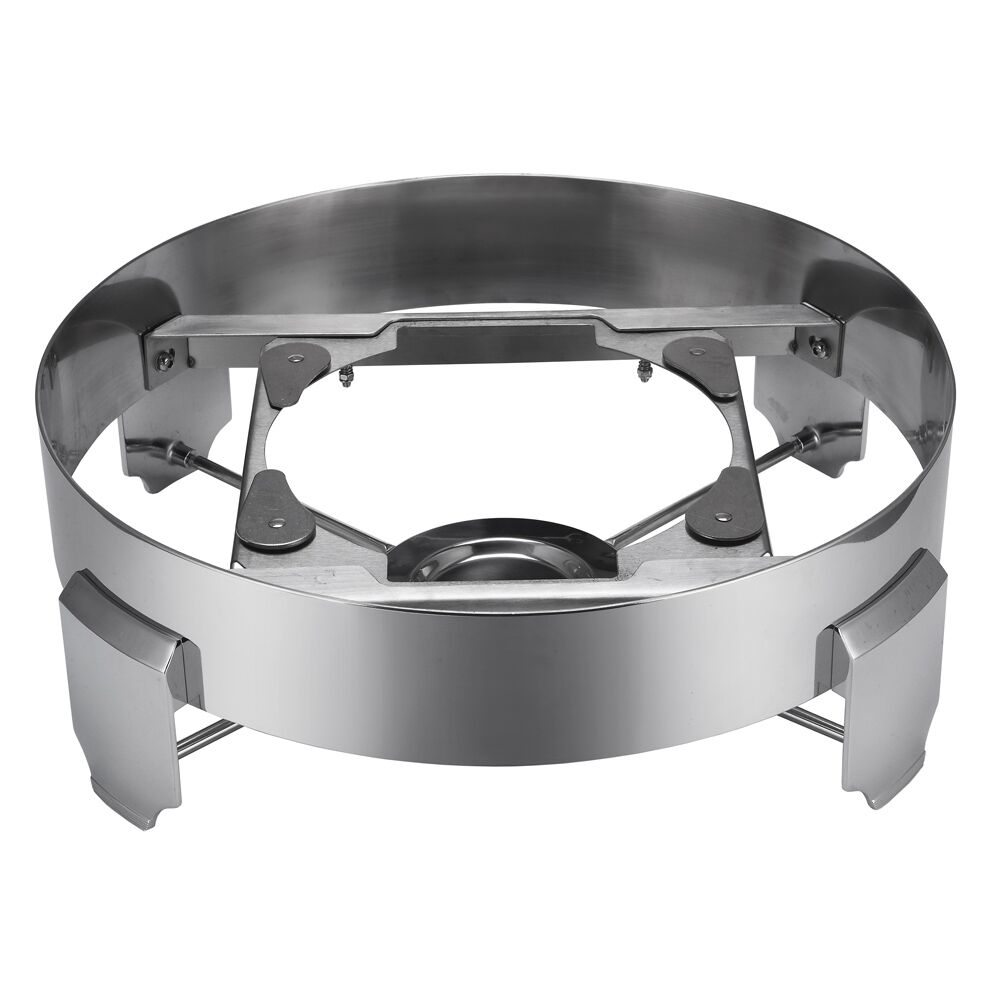 Chafing dish - Rond - avec couvercle en verre à fermeture douce (Soft-Close) - 5.7L