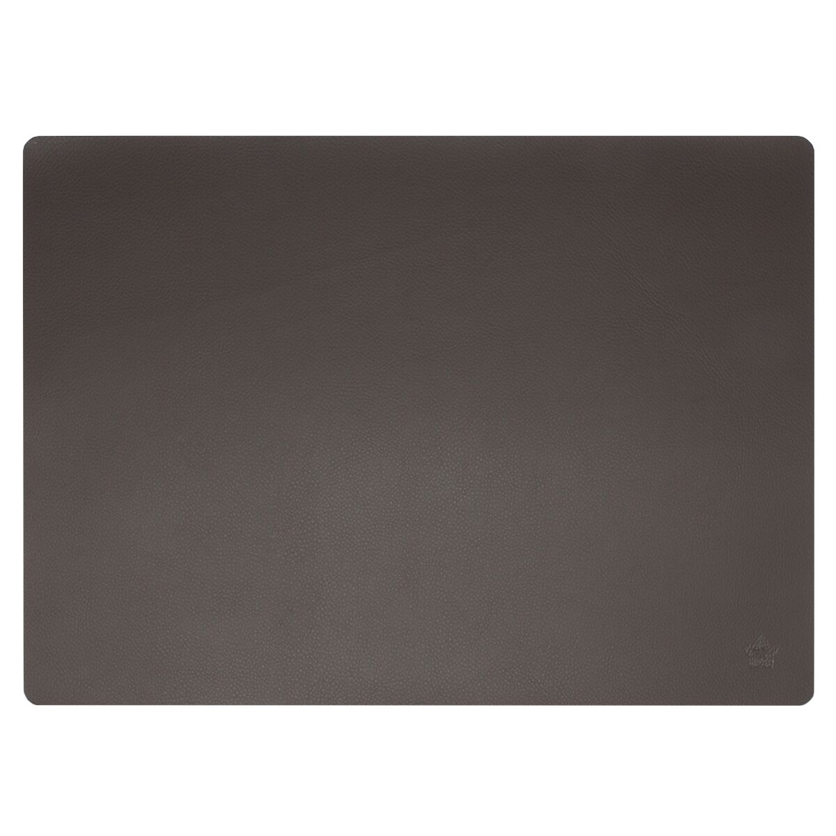 (12 pcs) Set de table simili cuir James - Réutilisable - 33x46cm - Mokka