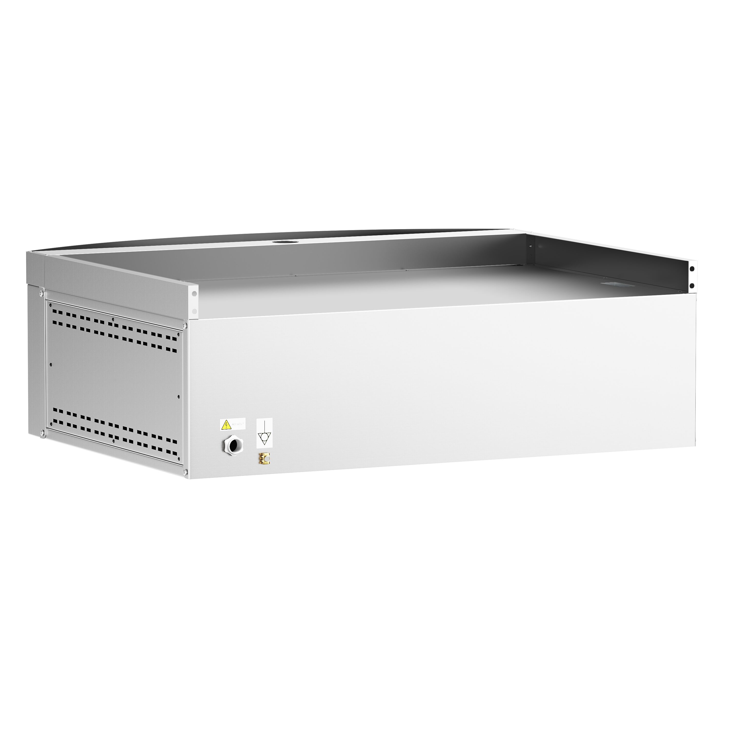 Elektryczny Piec do pizzy - 6 x Ø34cm - Panel dotykowy - z okapem