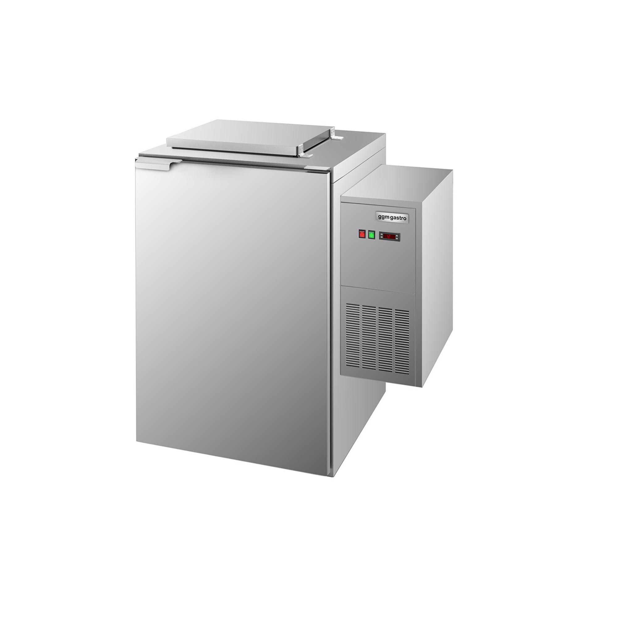 Refroidisseur de déchets humides – 1 × 120 litres ou 1 × 240 litres – Groupe à droite