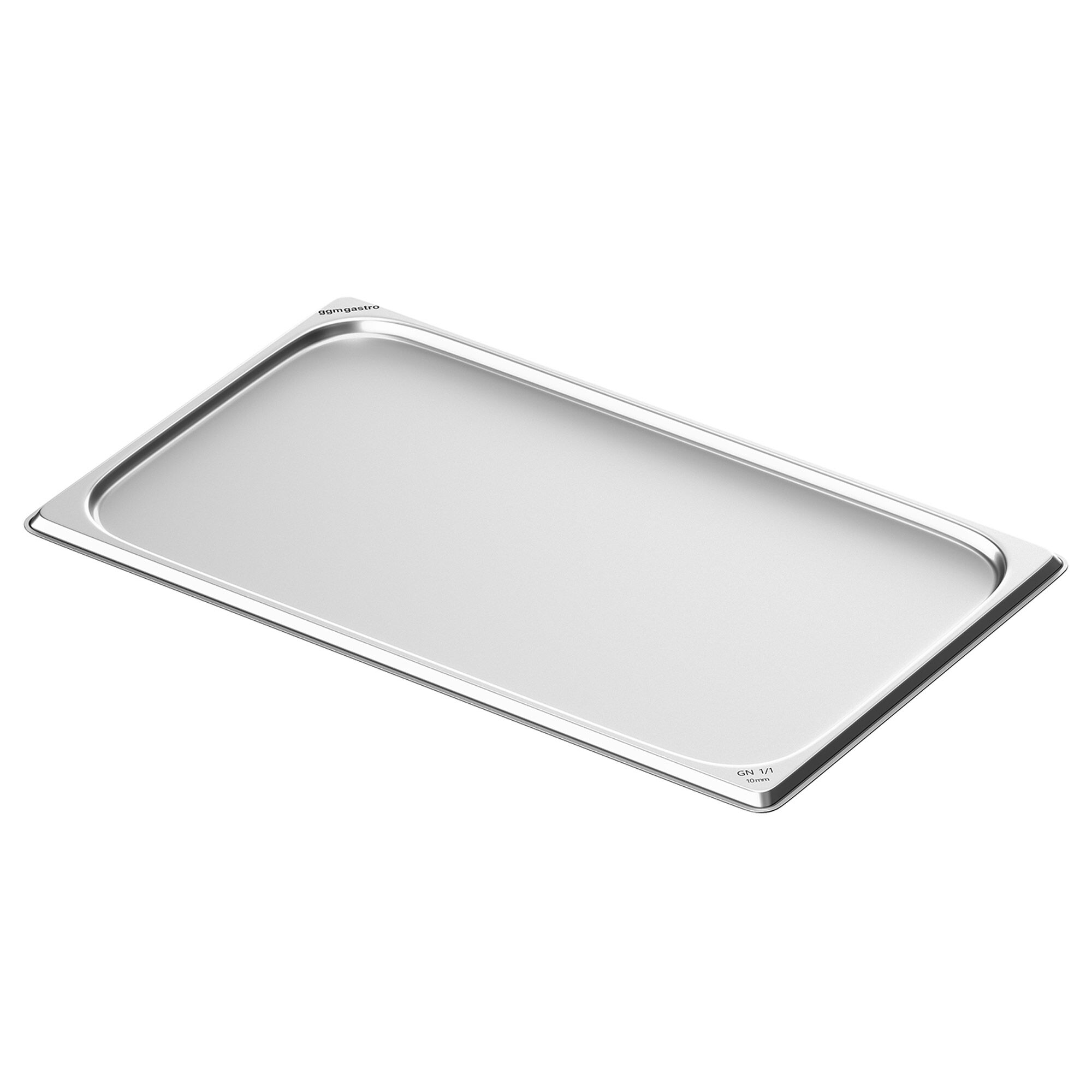 Plateau inox GN 1/1 - Hauteur : 10mm